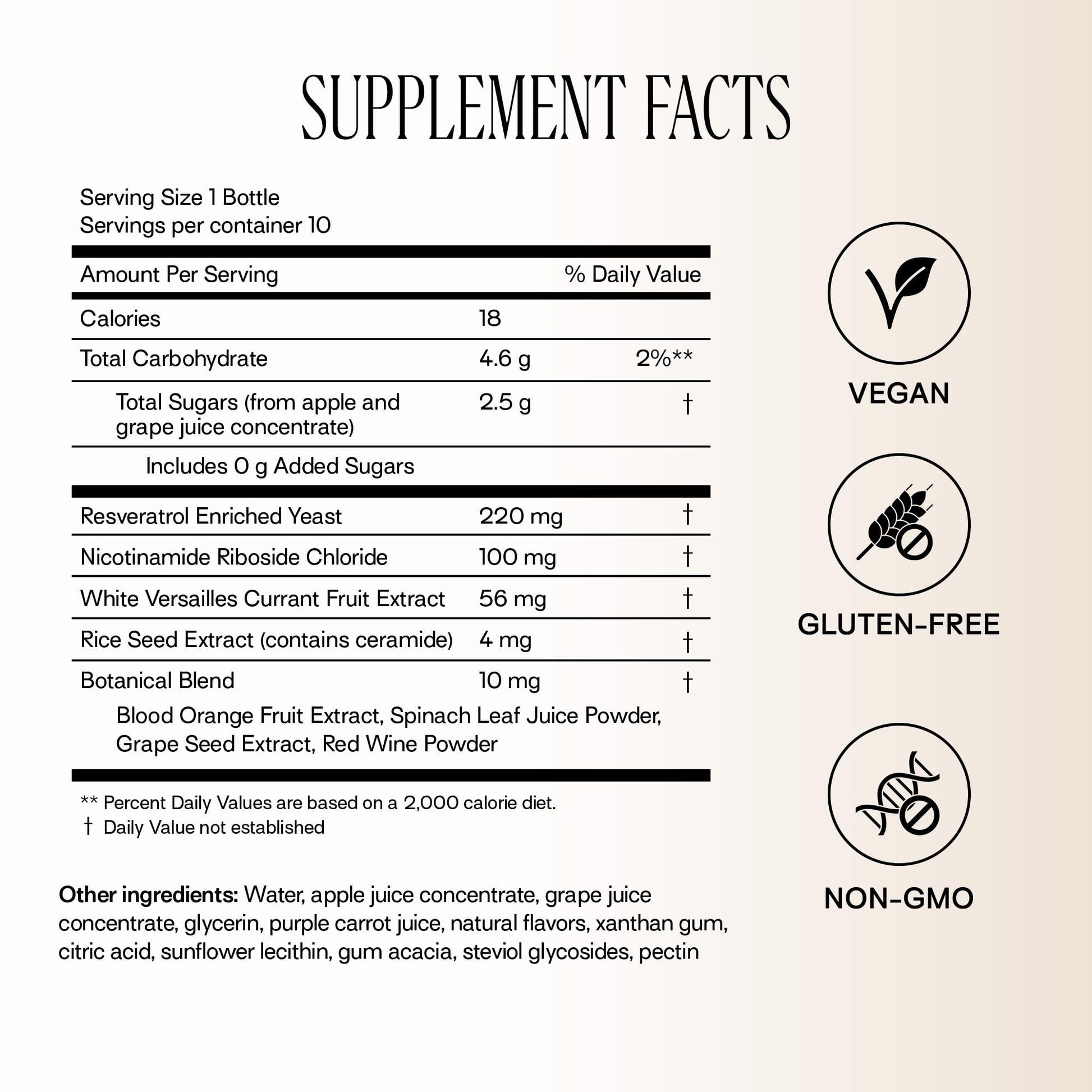 Happy Aging Liquid NAD+ Resveratrol Supplement, NMN Alternative, Liposomal Nicotinamide Riboside & Antioxidants for Energy Support, Brain Health, Firm Skin, Twice Weekly Use, 30 Shots Happy Aging Au supplements