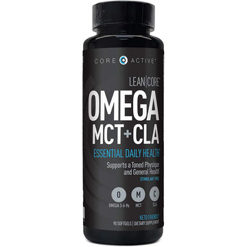 Lean CORE Omega MCT + CLA - Stimulant Free Health Formula, Lean Muscle & Toned (CORE)ACTIVE Au supplements