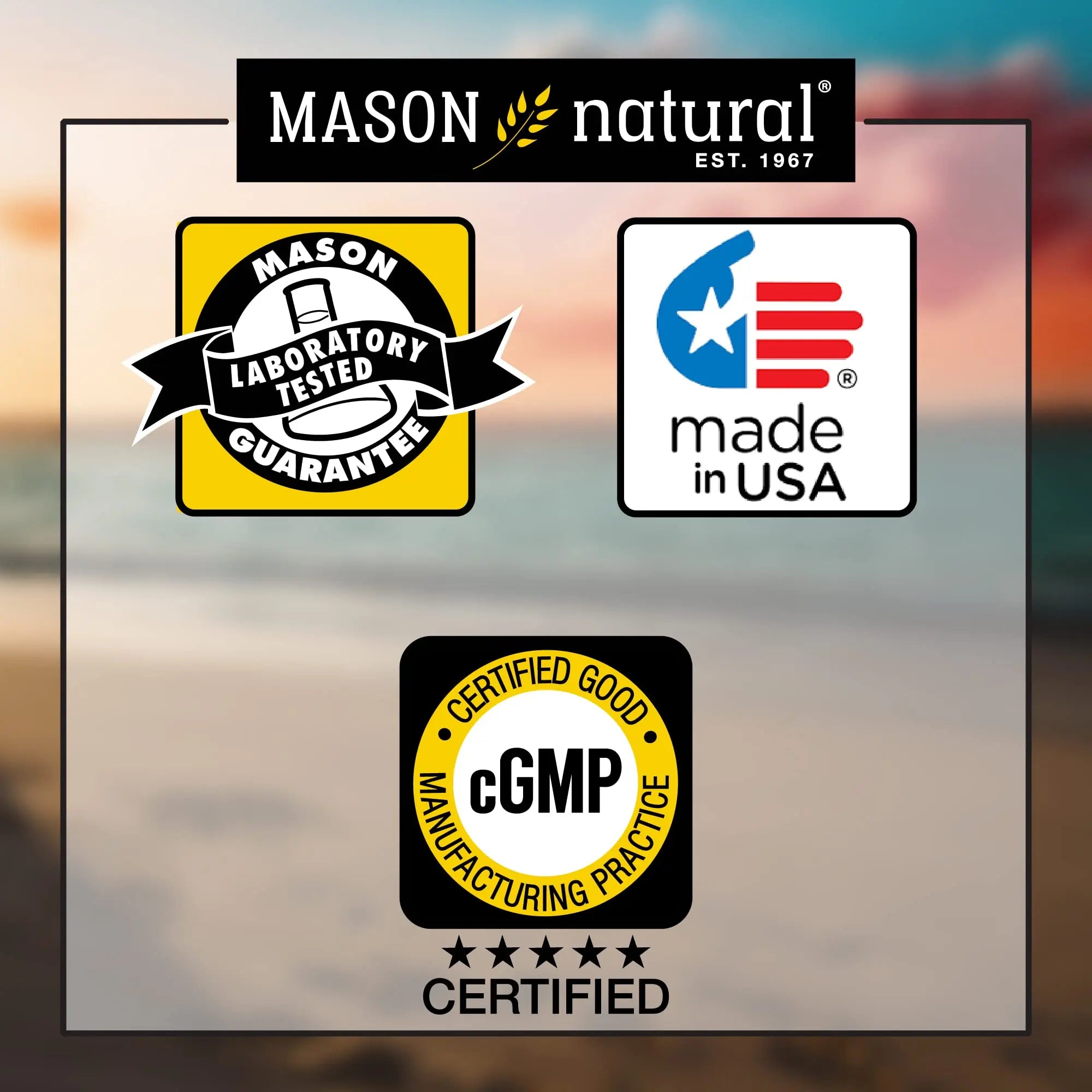 MASON NATURAL Garcinia Cambogia 500 mg HCA with Calcium and Chromium MASON NATURAL Au supplements