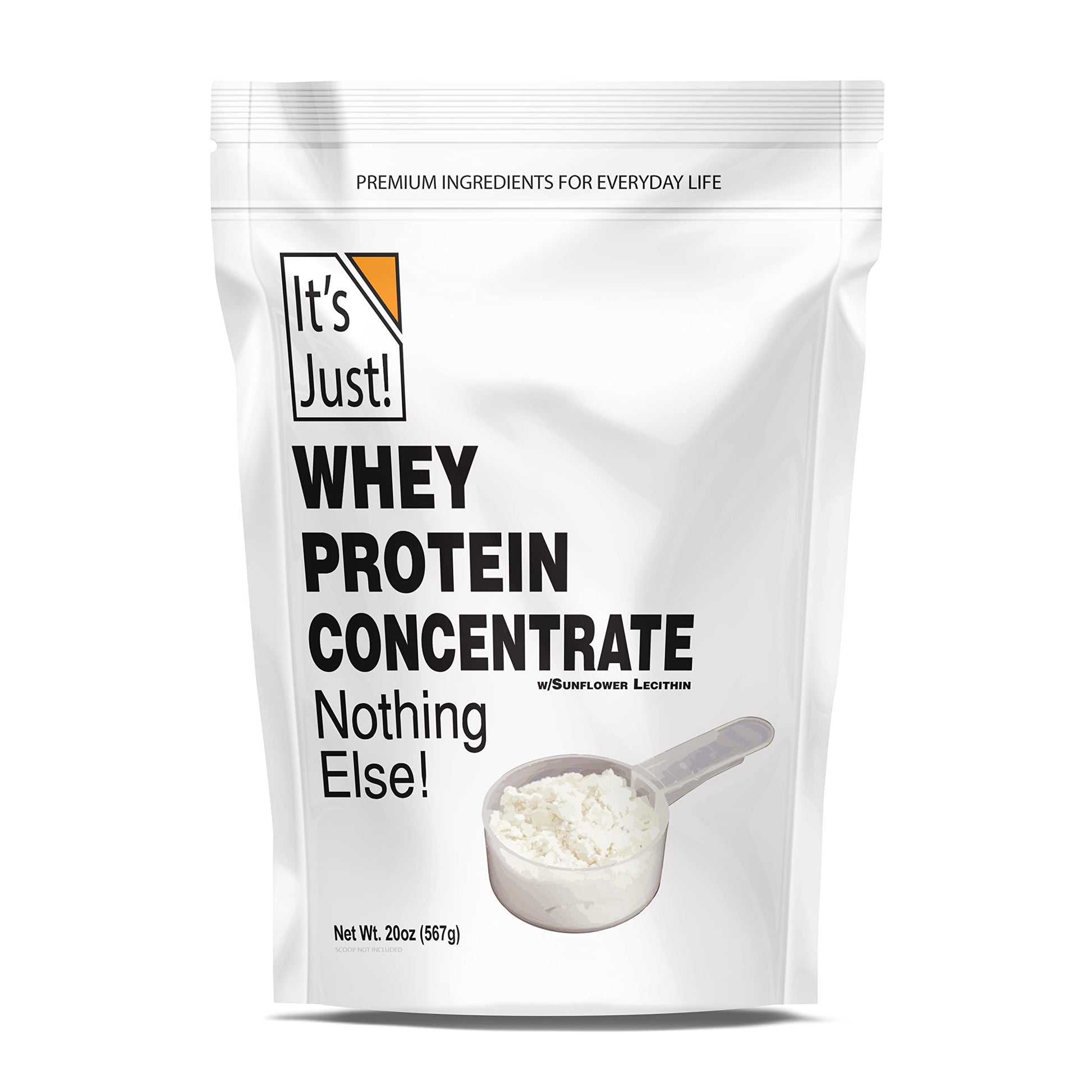 It's Just! - 100% Whey Protein Concentrate, Made in USA, Premium WPC-80, No Added It's Just! Au supplements