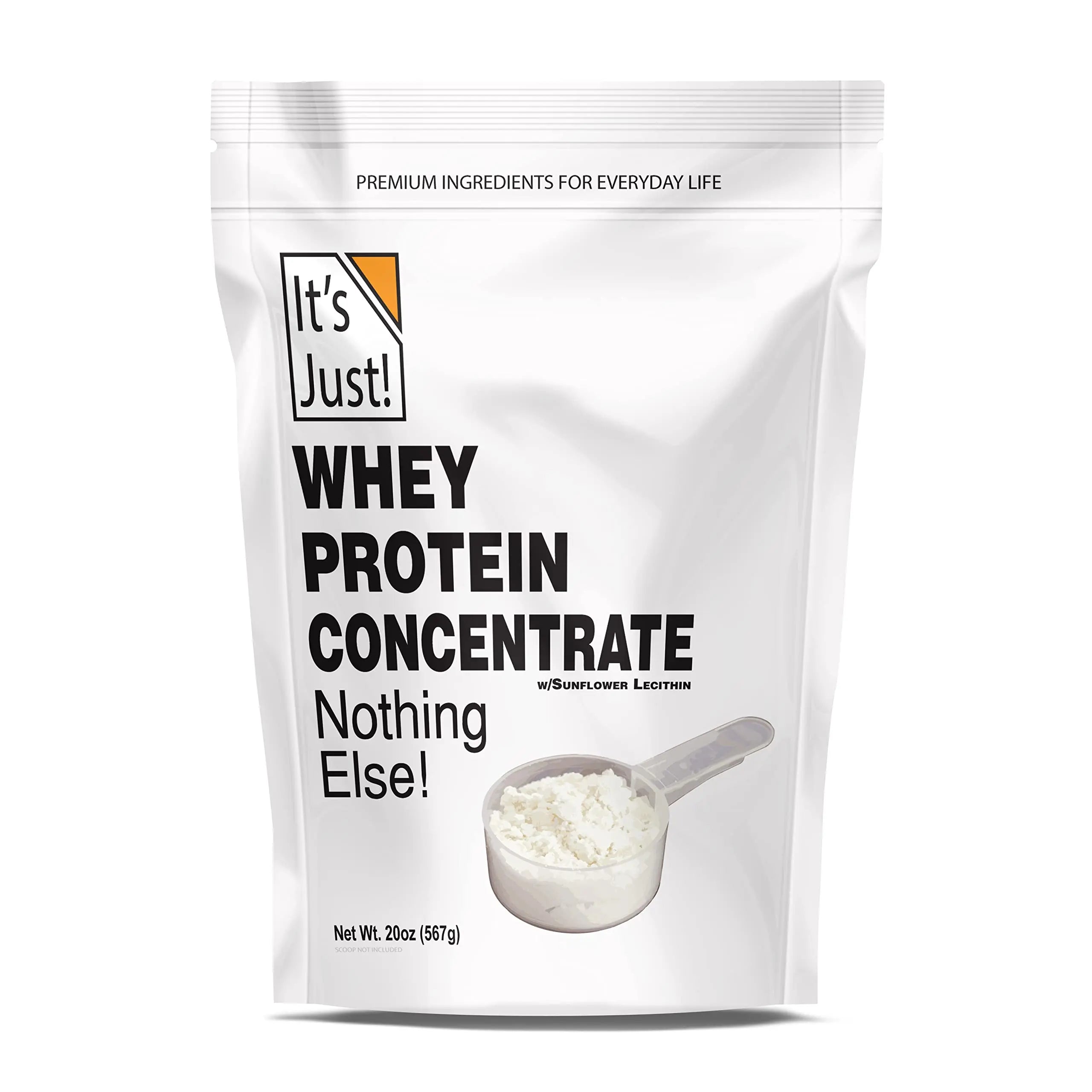It's Just! - 100% Whey Protein Concentrate, Made in USA, Premium WPC-80, No Added It's Just! Au supplements