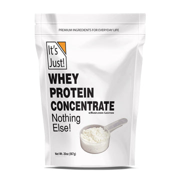 It's Just! - 100% Whey Protein Concentrate, Made in USA, Premium WPC-80, No Added It's Just! Au supplements