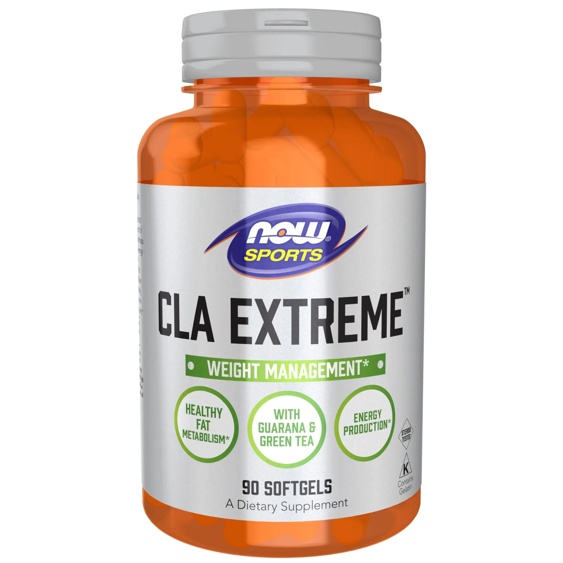 NOW Sports Nutrition, CLA Extreme™ (Conjugated Linoleic Acid) With Guarana & Green Tea NOW Au supplements