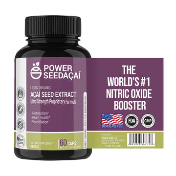 POWER SEEDAÇAÍ New Patented Nitric Oxide Supplement -Increase Blood Flow & Circulatio POWER SEEDAÇAÍ Au supplements