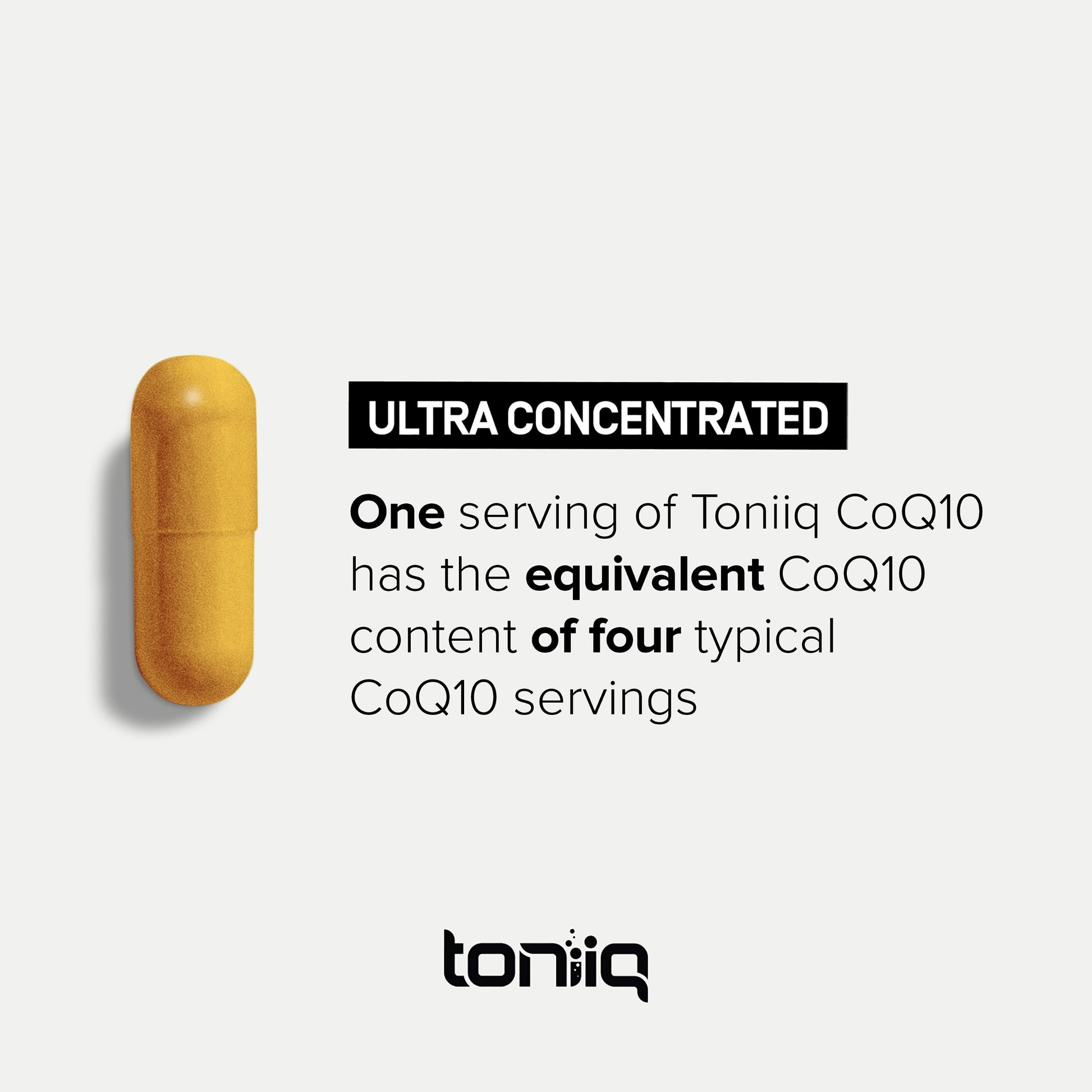 Ultra High Purity CoQ10 400mg - 98% Purified Third-Party Tested CoQ10 Supplement Toniiq Au supplements