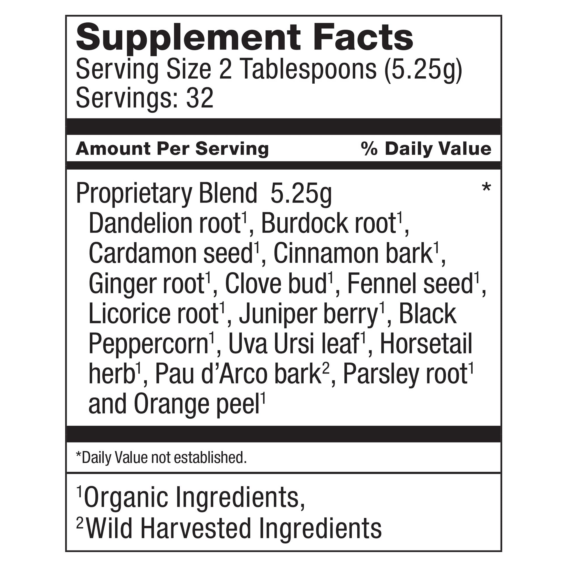Dr. Schulze's | Detox Tea | All Purpose Herbal Tonic | Powerful Digestive Stimulant Dr. Schulze's Au supplements
