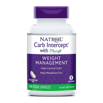 Natrol Carb Intercept Capsules with White Kidney Bean Extract - Controls Carbs, Metabolize Natrol Au supplements