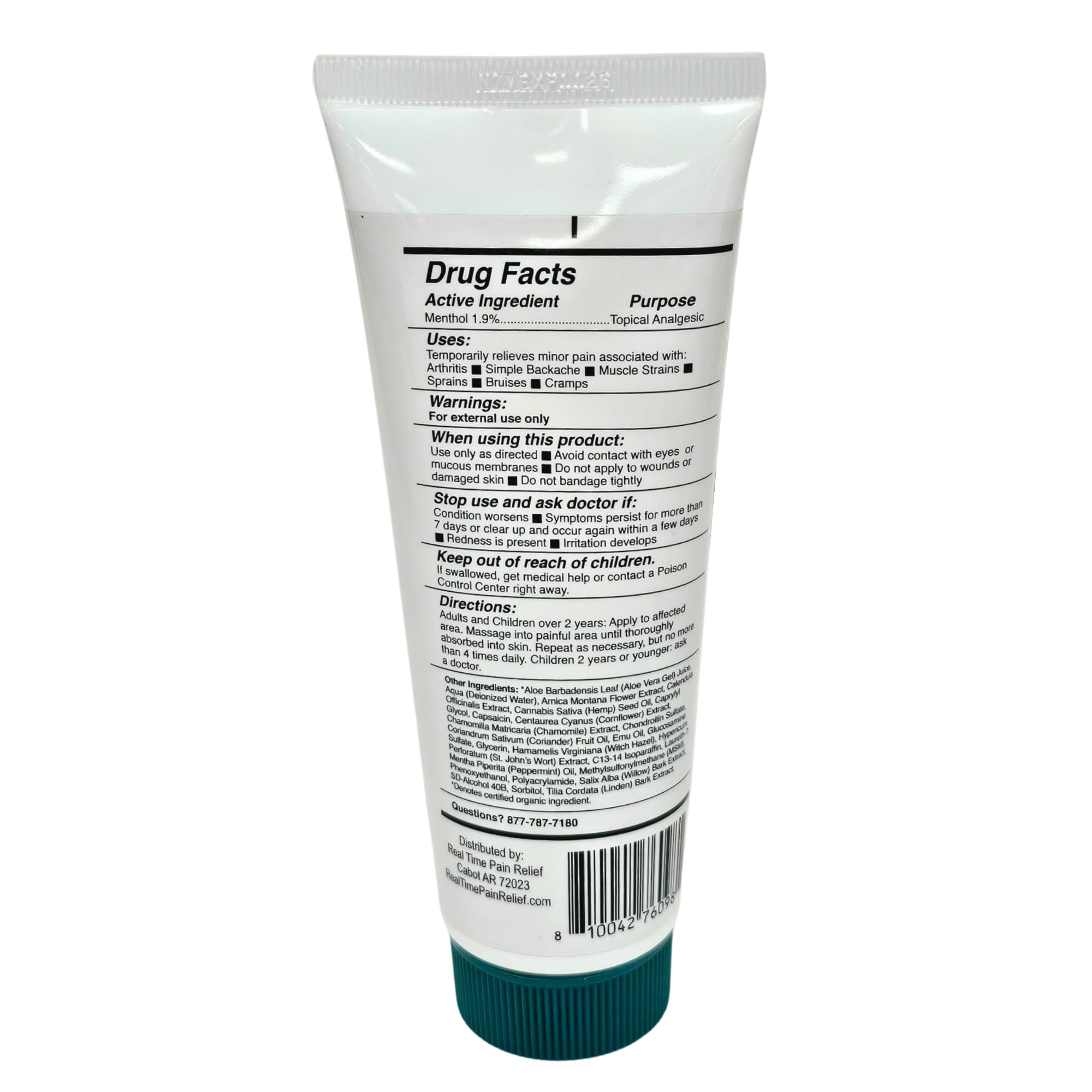 Real Time Pain Relief MAXX Plus - 5oz Tube | Intensive Formula with 19 Natural Ingredients Including Hemp Oil | Fast-Acting Relief for Muscle Pain, Arthritis, Backaches, and More Real Time Pain Relief Au supplements