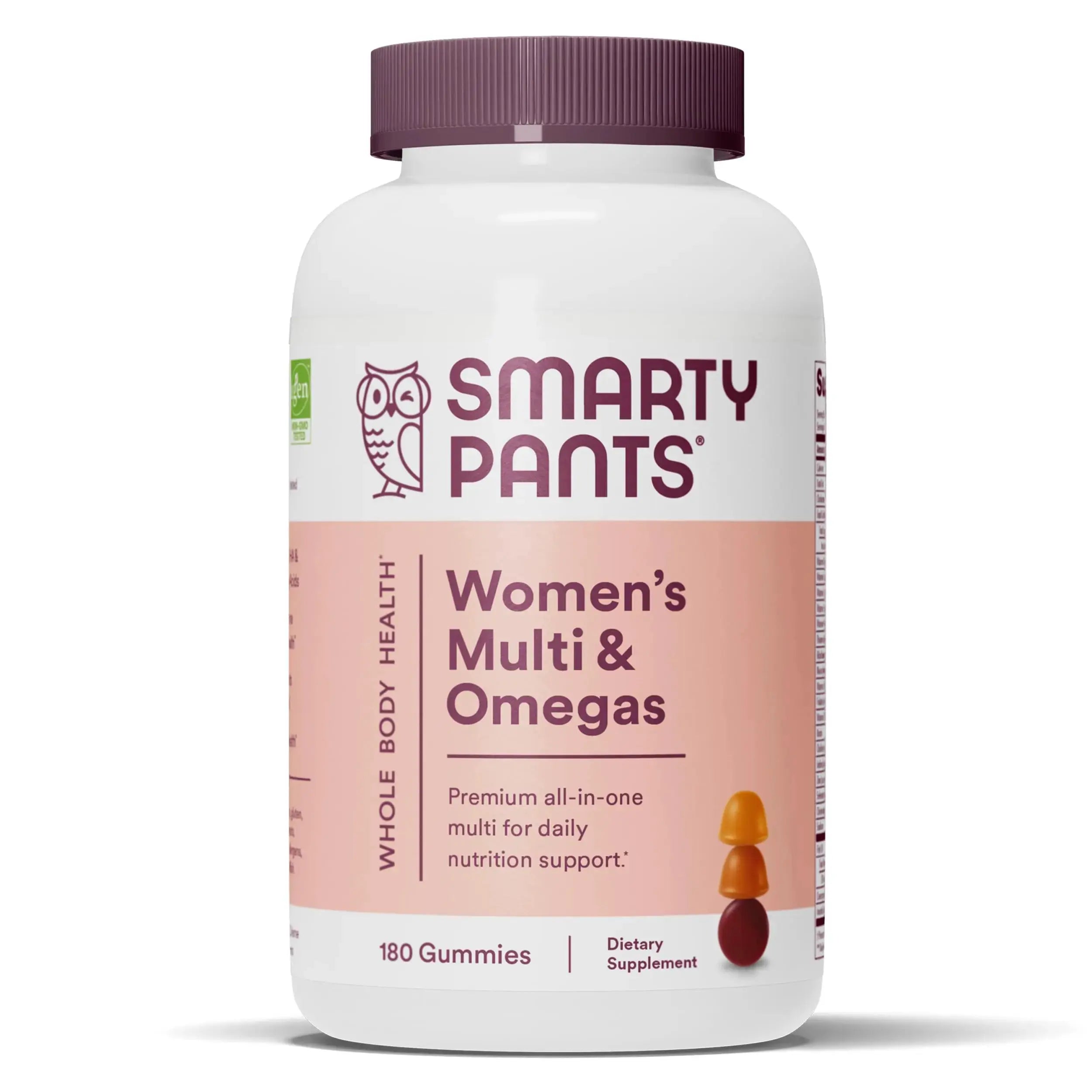 SmartyPants Kids Probiotic Immunity Gummies: Prebiotics & Probiotics for Digestive Health & Women's Multivitamin Gummies: Omega 3 Fish Oil (EPA/DHA) SmartyPants Au supplements
