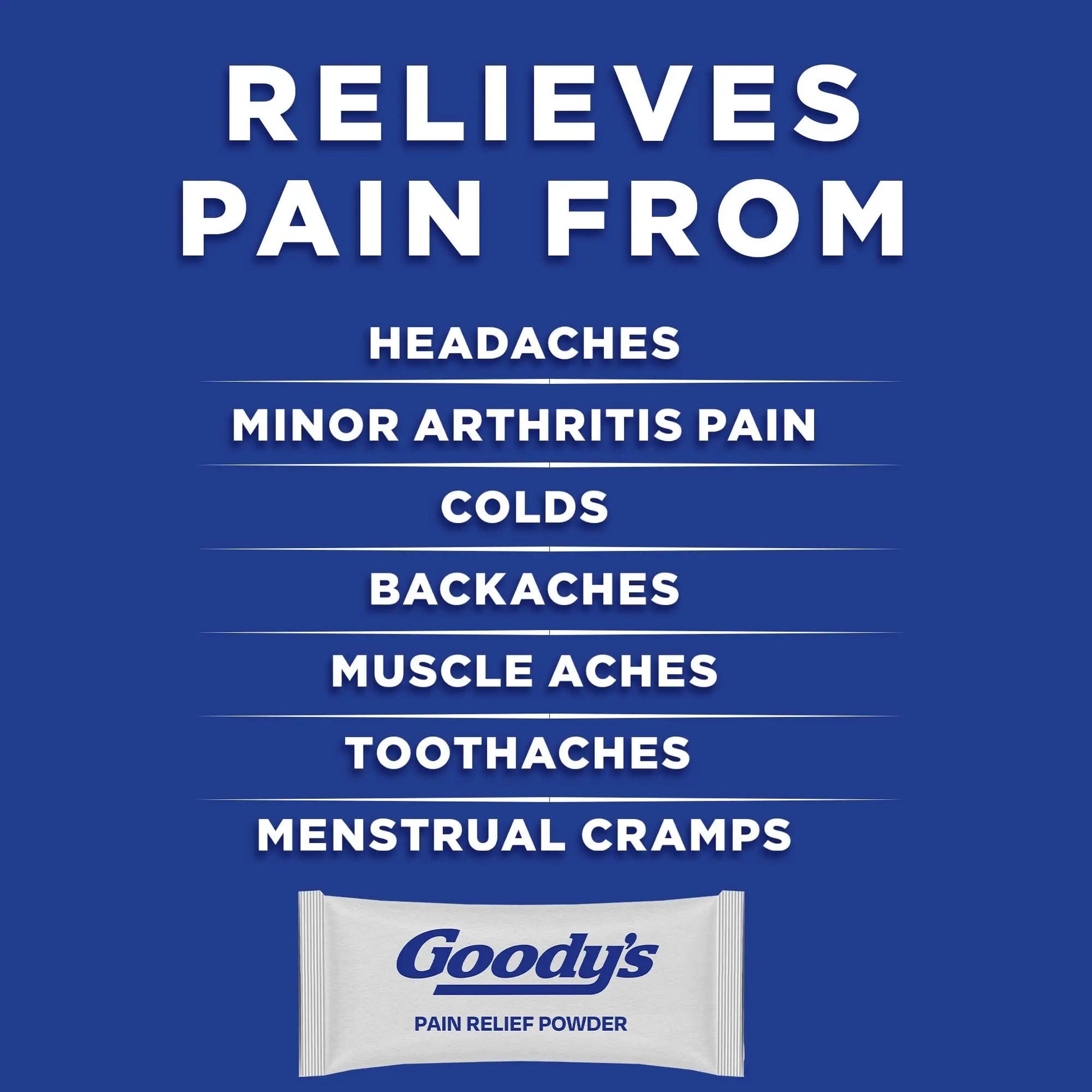 Goody’s Headache Powder Extra Strength Pain Relief, Triple Action Headache Relief with Aspirin, Acetaminophen & Caffeine, 24 Count Goody's Au supplements