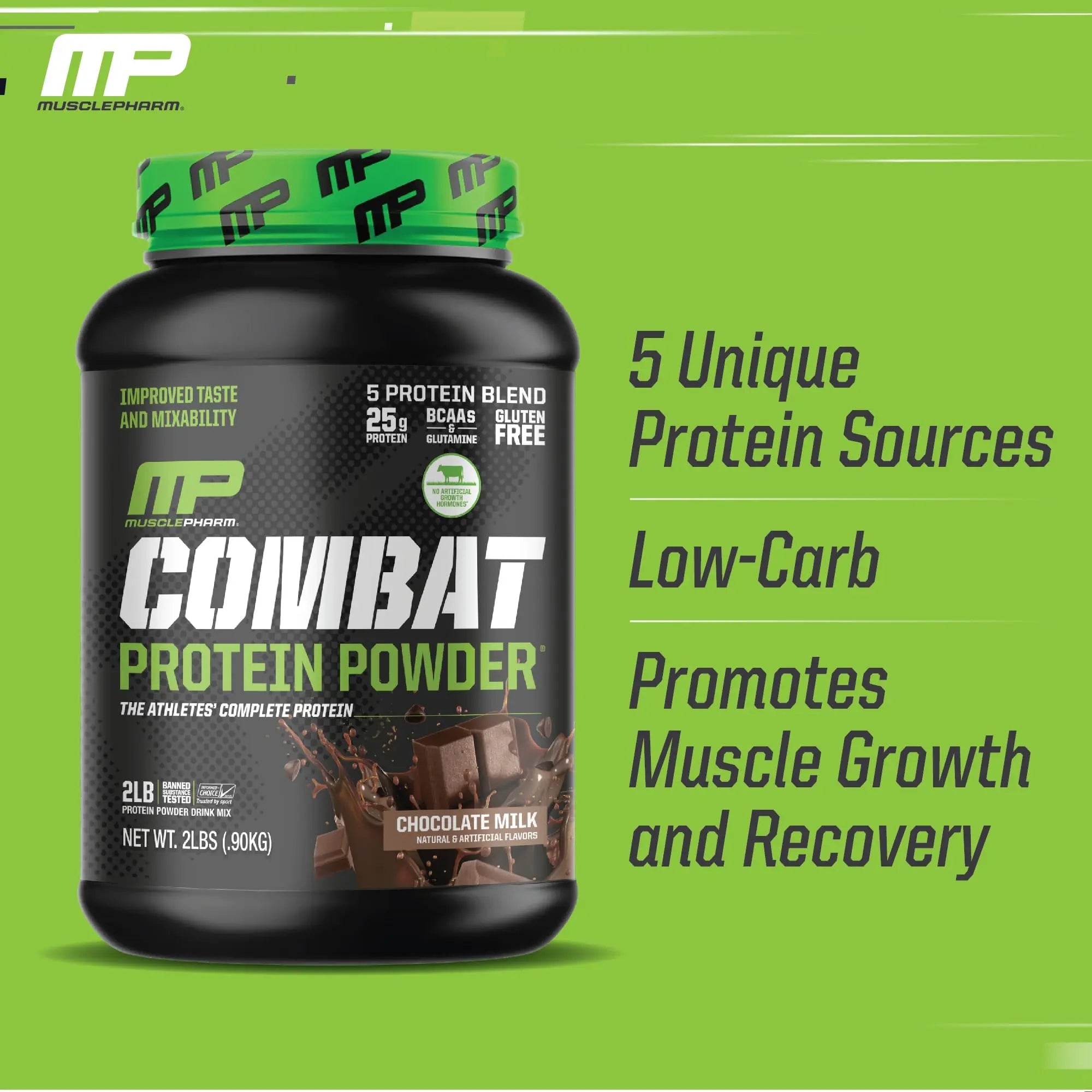 Muscle Pharm Combat Protein Powder, Fuels Muscles for Productive Workouts, 5 Protein Muscle Pharm Au supplements