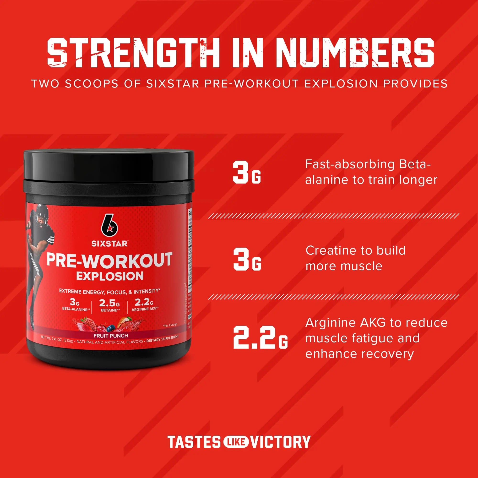 Six Star Pre Workout, PreWorkout Explosion, Pre Workout Powder for Men & Women Six Star Au supplements