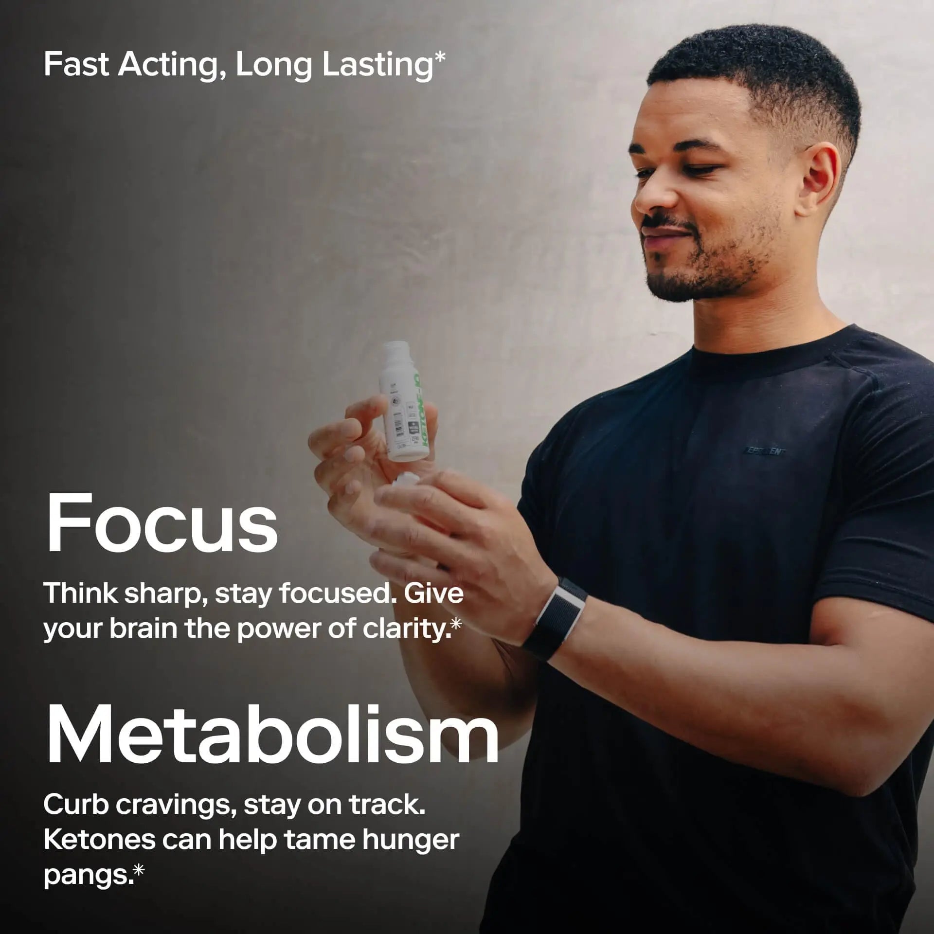 Ketone-IQ Ketone Energy Shots - 100mg Green Tea Caffeine, 5g Exogenous Ketones, and B Vitamins - 24 On The Go Caffeine Shots - Fast Acting Energy Drink (Green Apple) Ketone-IQ Au supplements