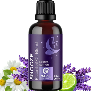 Sleep Essential Oil Blend for Diffuser - Snooze Blend Essential Oil for Sleep with Roman Chamomile Maple Holistics Au supplements