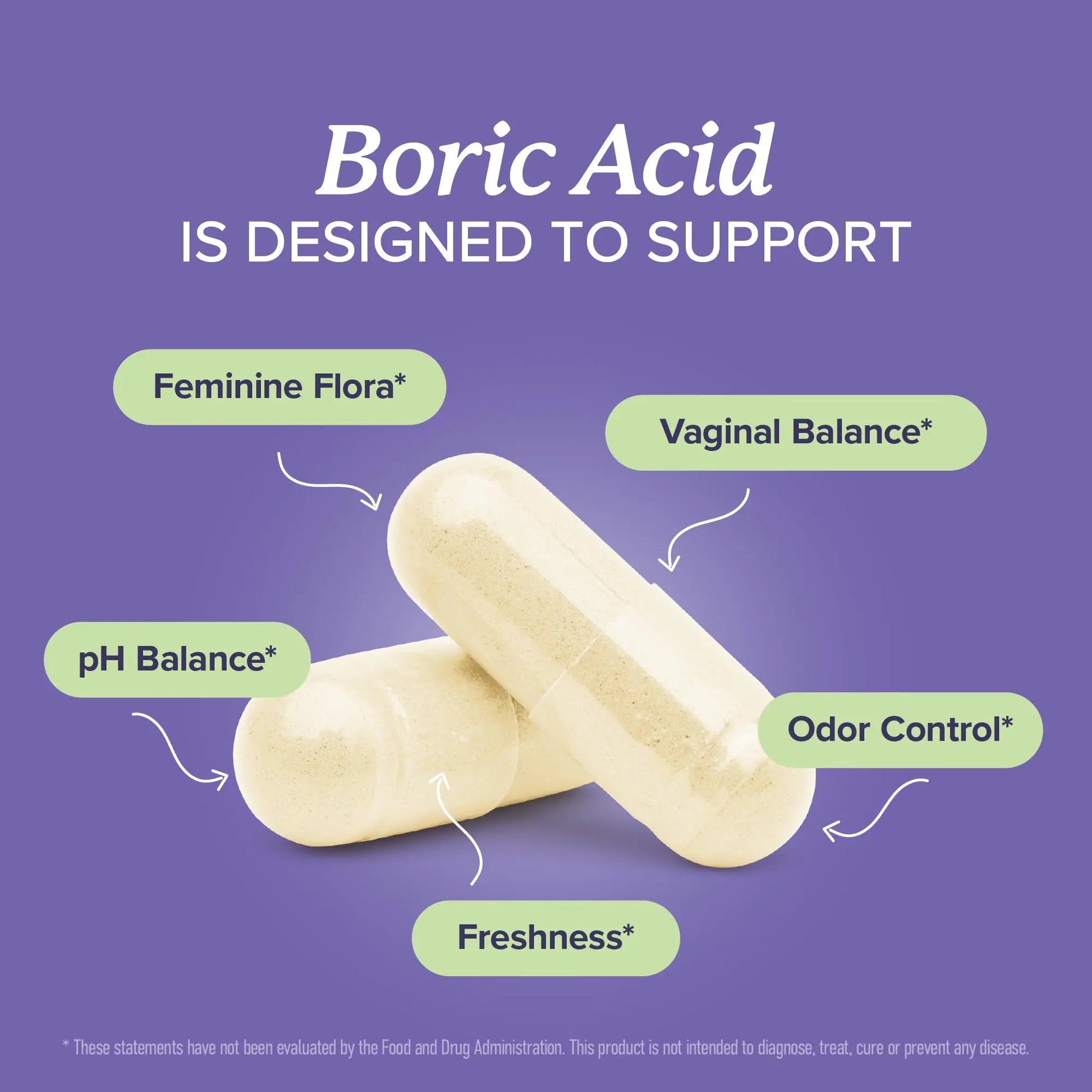 Boric Acid Suppositories for Women 600mg | pH Balance, Vaginal Odor & Itching | Feminine Hygiene & Intimate Health Support | Boric Acid for Women Vaginal Suppositories | Unscented, Vegan | 30 Ct SMNutrition Au supplements