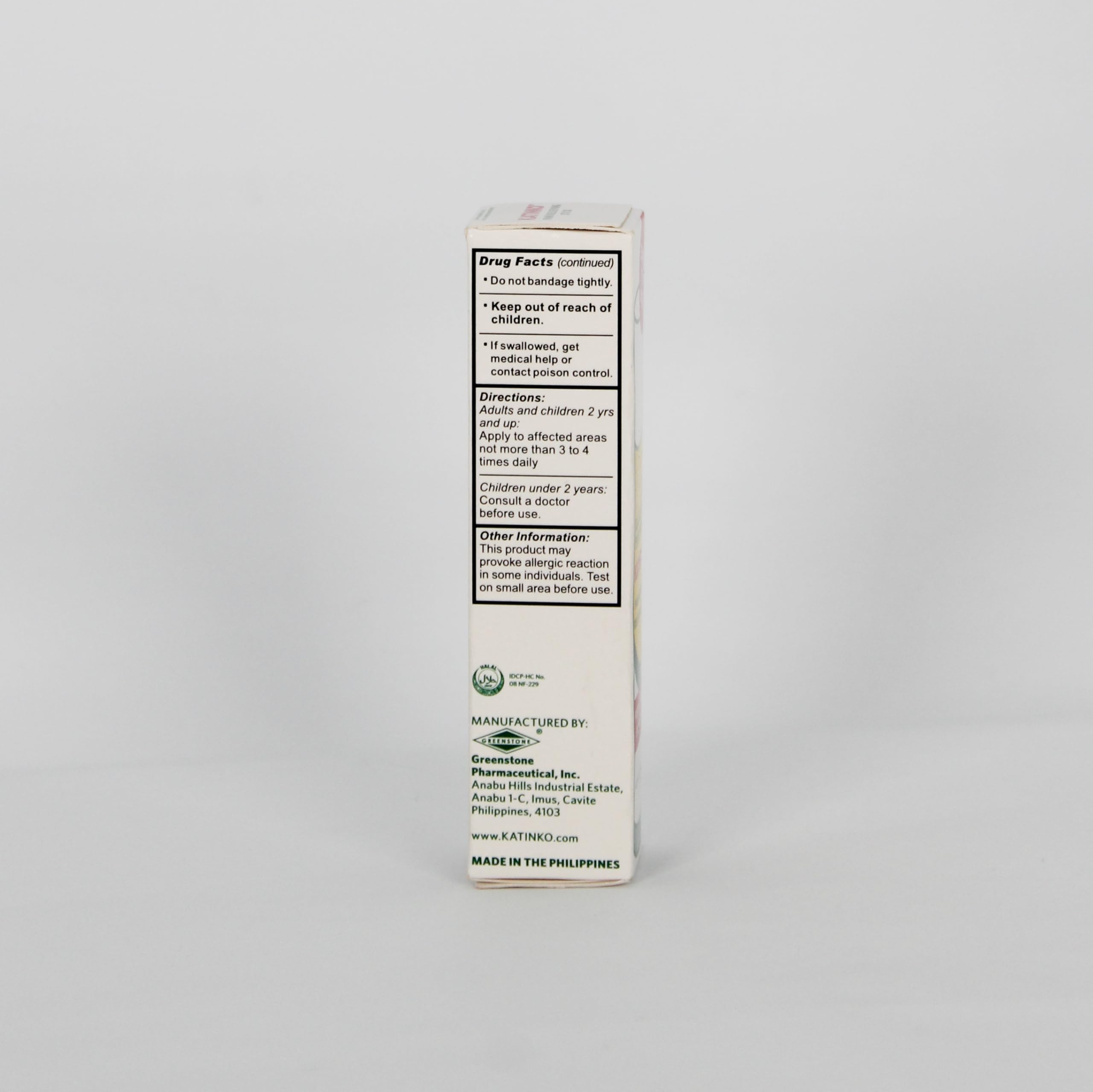 Katinko Pain and Itch Relieving Stick 12g - Effective for Muscle Strain, Neck Stiffness, Rheumatism, and Bruises (4) Katinko Au supplements