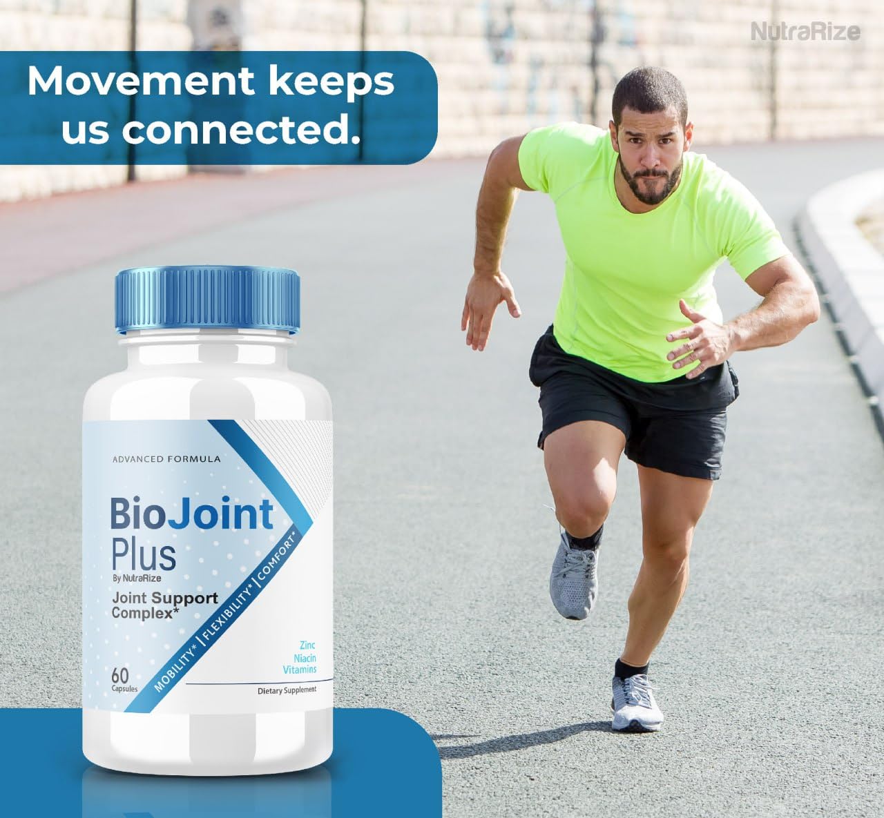 BioJoint Plus - BioJoint Plus Advanced Joint Support Formula, BioJoint Supplement, BioJoint Maximum Strength Pills for Joint Wellness and Mobility, Bio Joint Plus Reviews (60 Capsules) NutraRize Au supplements