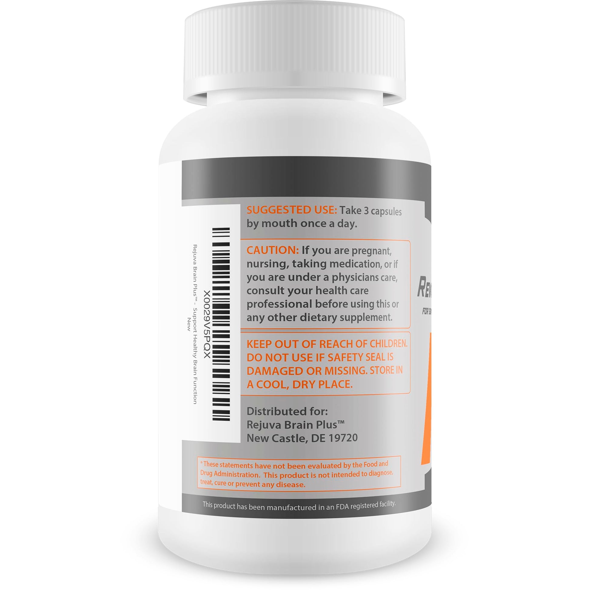 Rejuva Brain Plus Reviva Brain Plus IQ - Support Healthy Brain Function - Brain Boosting Complex Ultra Blend Formulated with Memory Support Nootropic Ingredients - Clarity - Focus - Performance Rejuva Brain Plus Au supplements