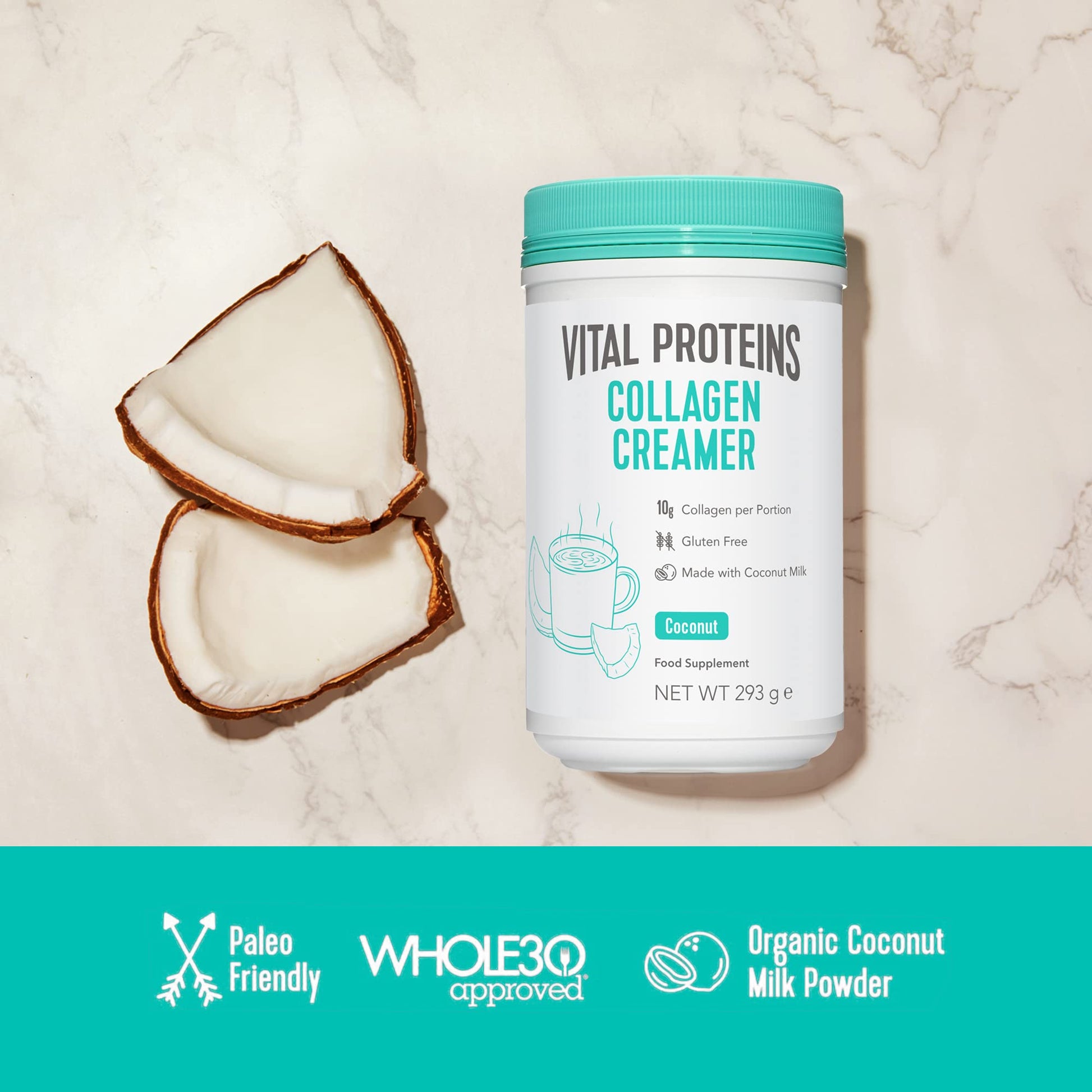 Vital Proteins Collagen Coffee Creamer, No Dairy & Low Sugar Powder with Collagen VITAL PROTEINS Au supplements