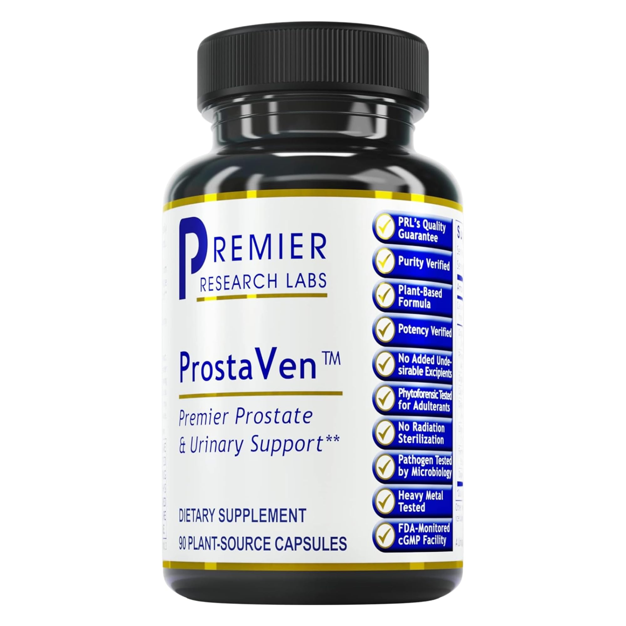 Premier Research Labs ProstaVen - Prostate Supplements for Men, Prostate Health Formula, Natural Supplement with Organic Saw Palmetto - 90 Vegetarian Capsules Premier Research Labs Au supplements
