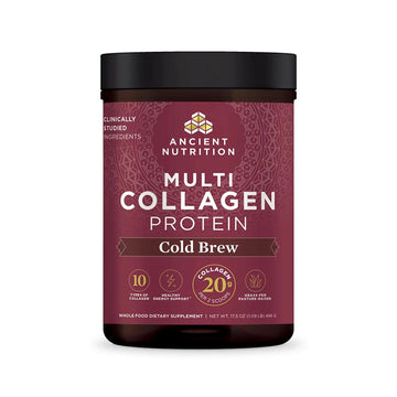 Ancient Nutrition Hydrolyzed Collagen Peptides Powder, Cold Brew Multi Collagen Protein Ancient Nutrition Au supplements