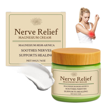 Vincofoo Nerve Relief Magnesium Cream with MSM & Arnica, Soothes Nerves & Daily Soothing Support Vincofoo Au supplements