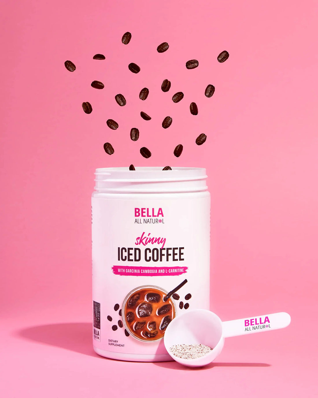 Bella All Natural Skinny Iced Coffee - Good Taste - 500 Grams Bella All Natural Au supplements