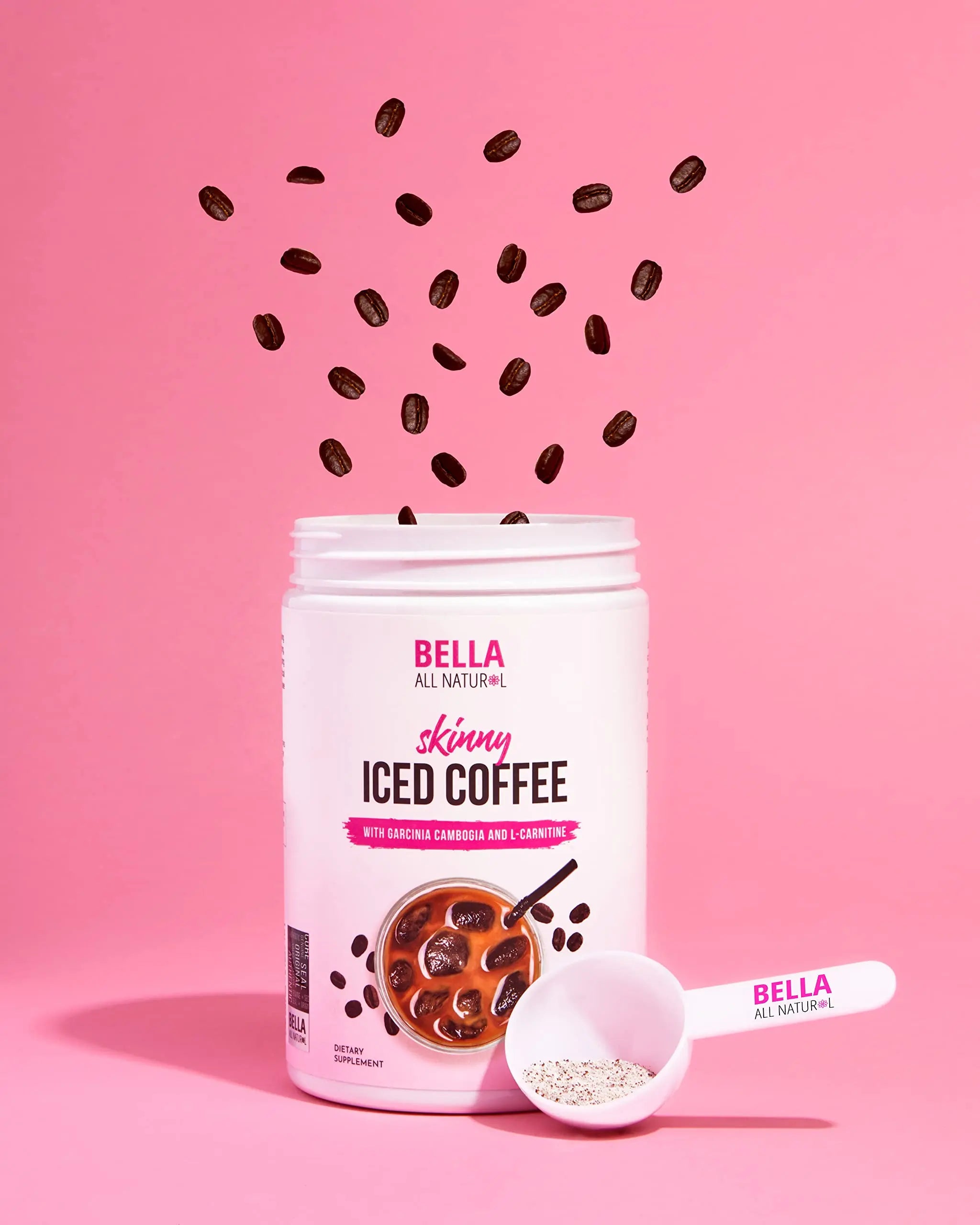 Bella All Natural Skinny Iced Coffee - Good Taste - 500 Grams Bella All Natural Au supplements