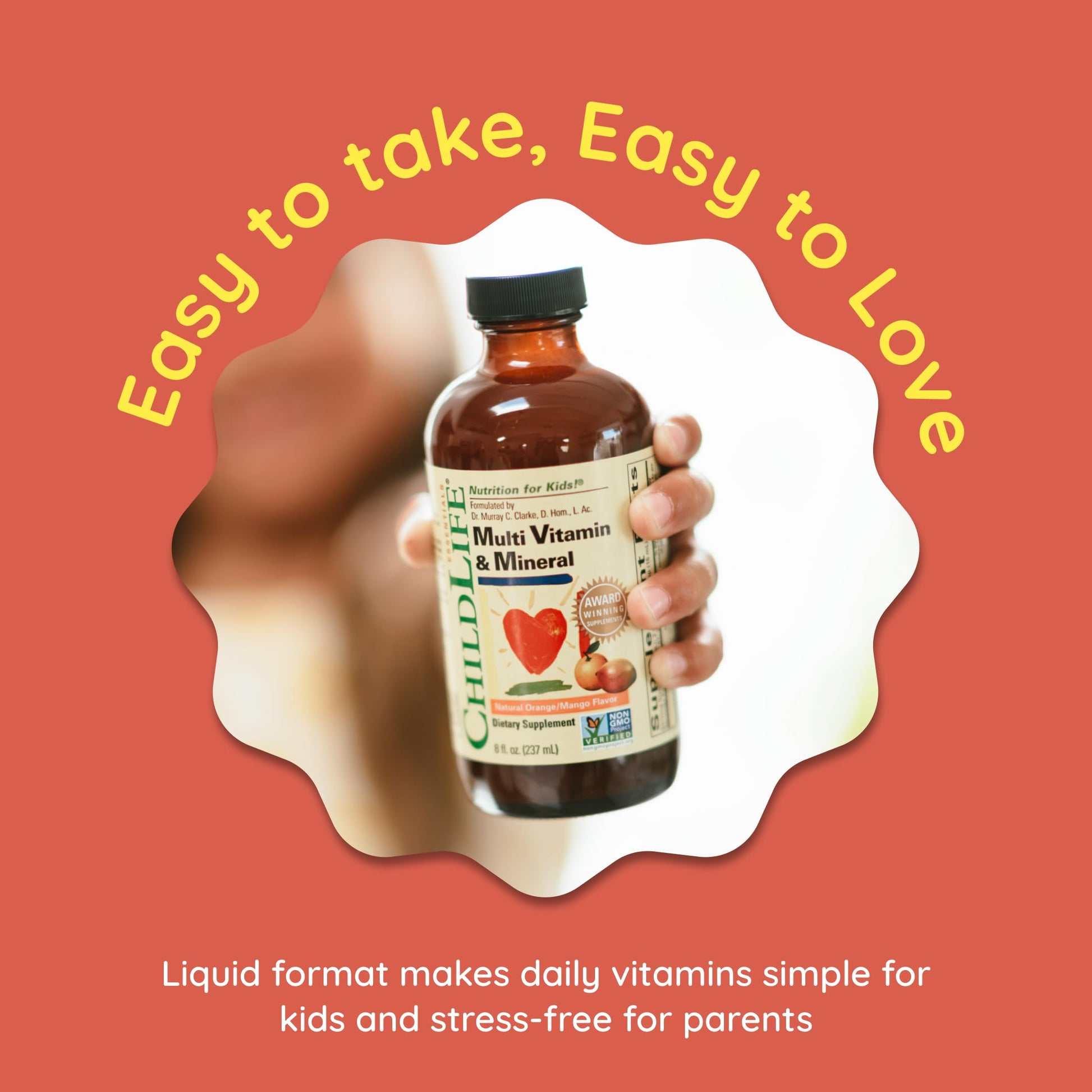 CHILDLIFE ESSENTIALS Kids Multivitamin & Mineral - Kids Vitamins, Liquid Multivitamin for Kids, Toddler Multivitamins, Liquid Vitamins, Baby Multivitamin - Natural Orange & Mango, 8 Fl Oz (Pack of 1) CHILDLIFE ESSENTIALS Au supplements