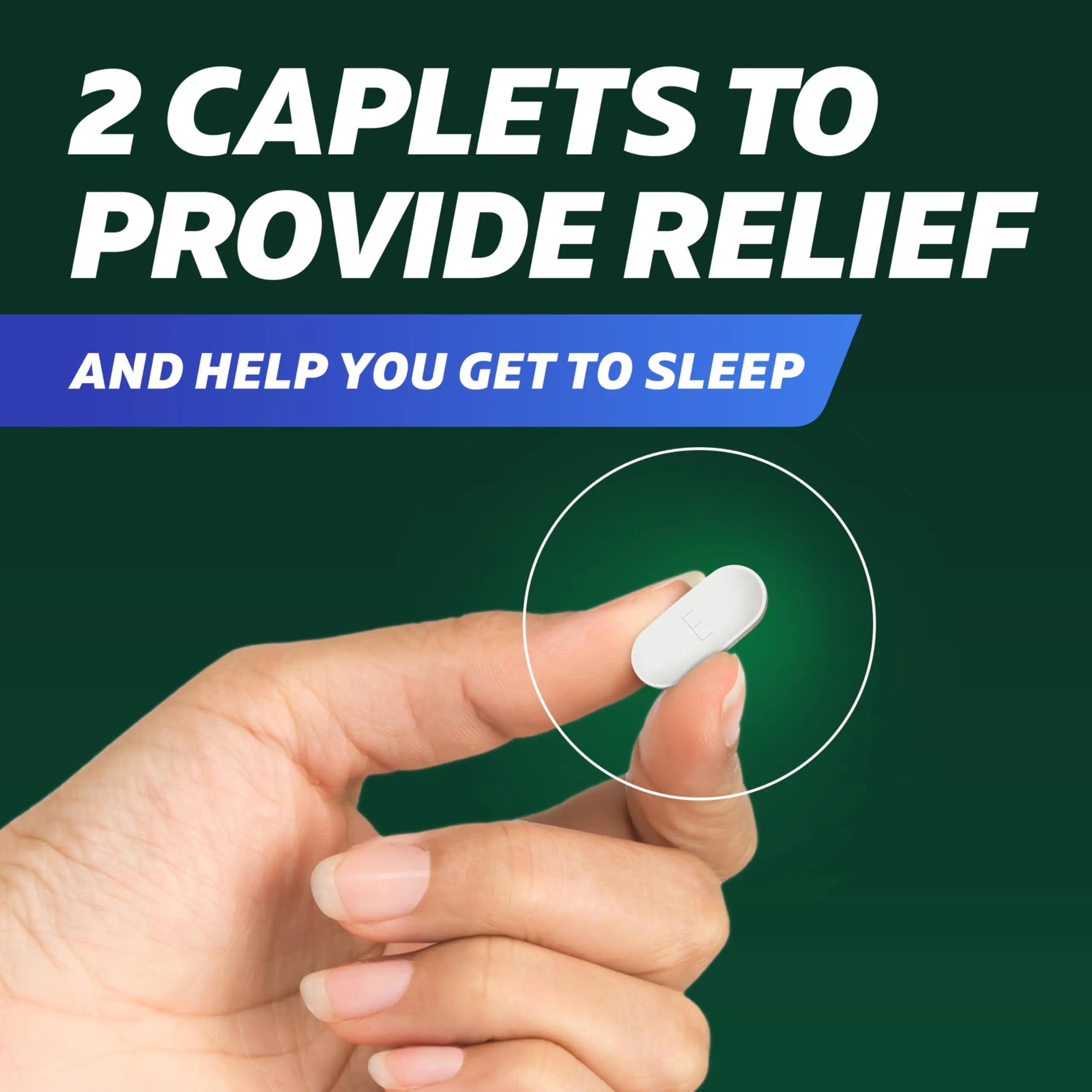 Excedrin PM for Headache Relief, Acetaminophen 250mg, Aspirin 250mg, Diphenhydramine Citrate 38mg, Pain Reliever, Nighttime Sleep-Aid, 24 Count Excedrin Au supplements