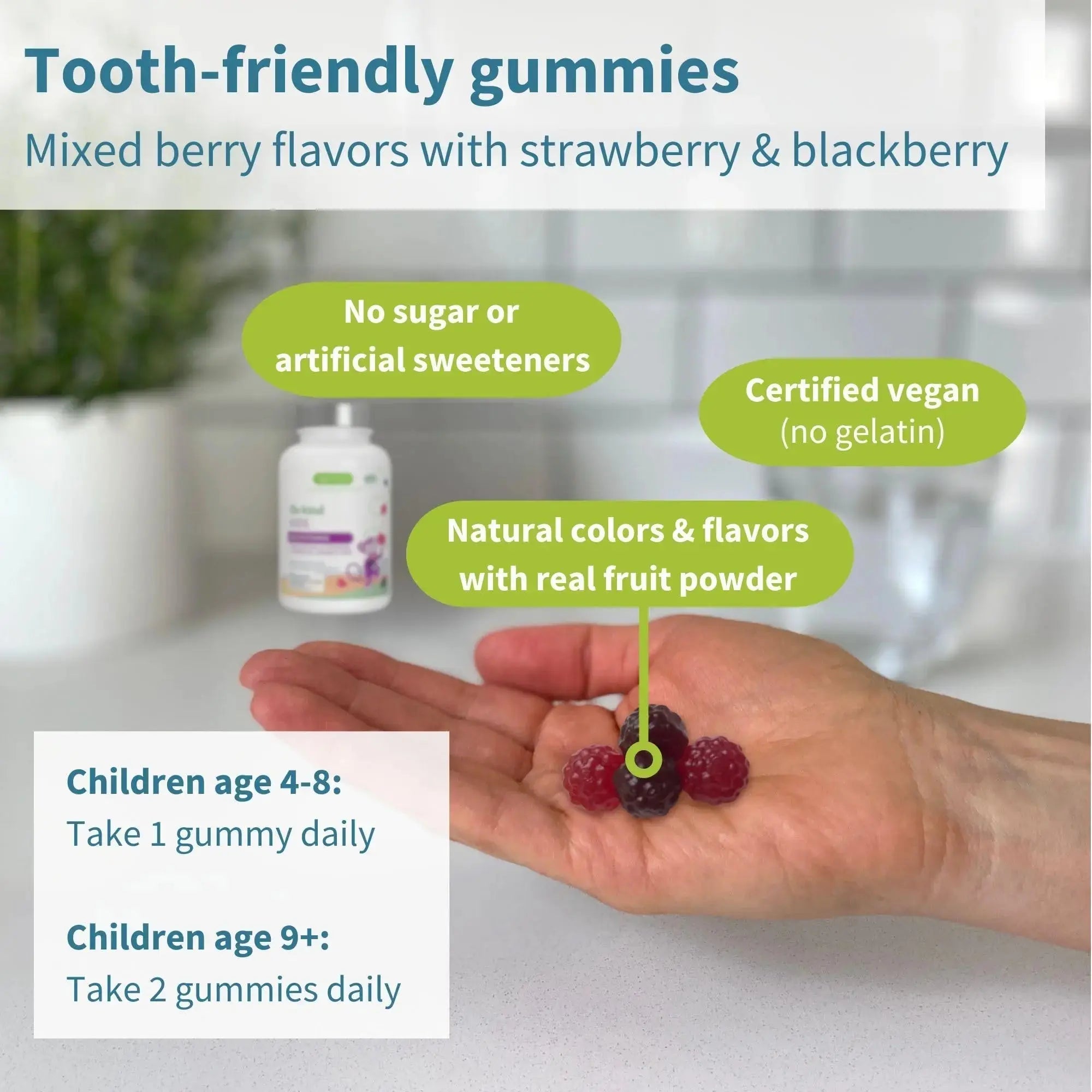 Multivitamin & Minerals for Women + Advanced Kids Multivitamin Gummy Vegan Bundle, with Methylated B-Vitamins, Vitamin A, C, D3 & E Igennus Healthcare Nutrition Au supplements