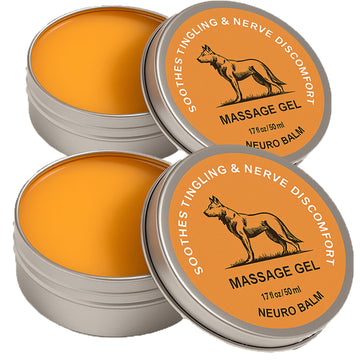 Nerve Relief Balm | Magnesium Neuro Balm for Neuropathy, Natural Joint Care Soothing Massage Cream, Arnica Oil, Camphor Blue, Chamomile Extract 50ml (2) DFTLUUE Au supplements