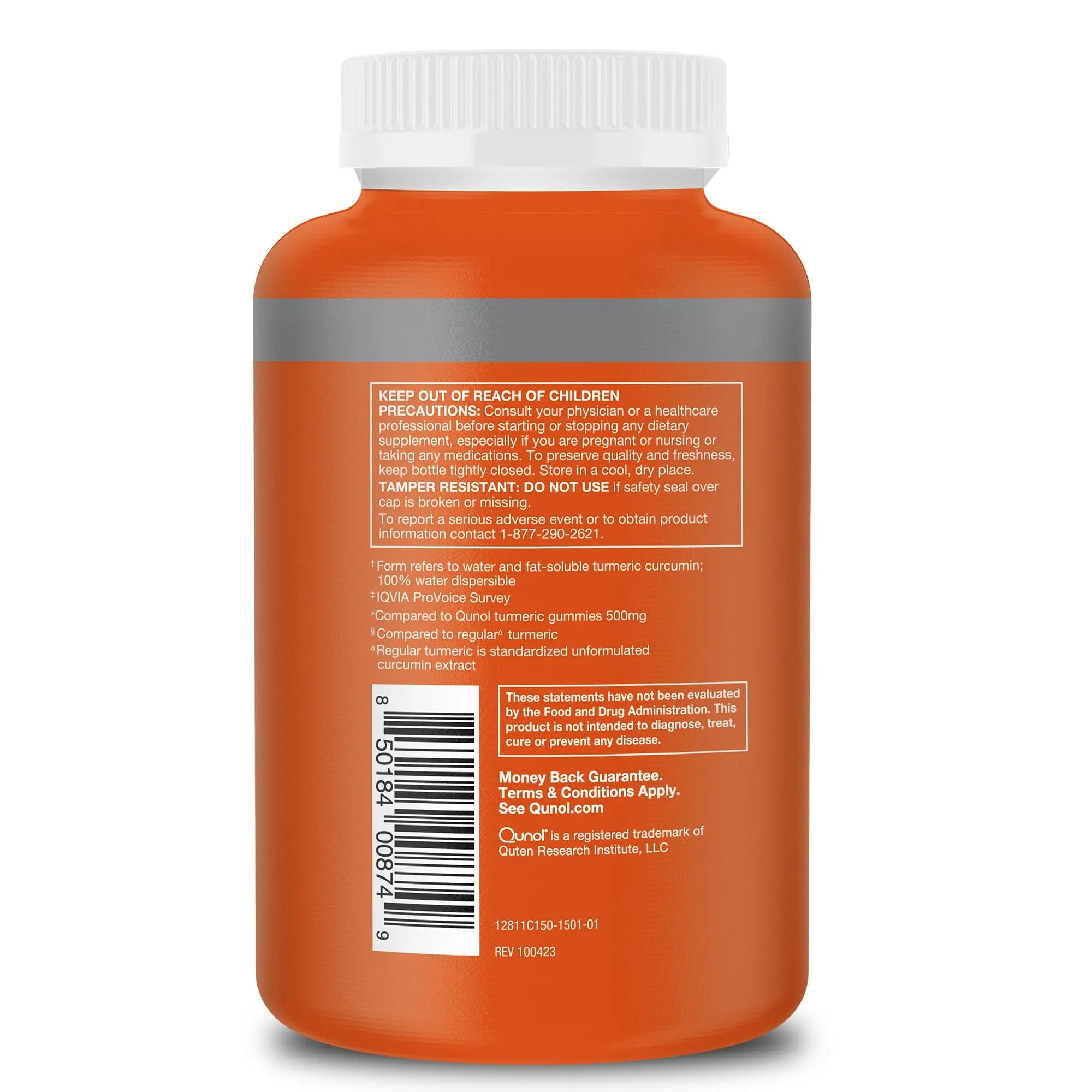 Qunol Turmeric Curcumin Supplement, Turmeric 1000mg with Ultra High Absorption Qunol Au supplements