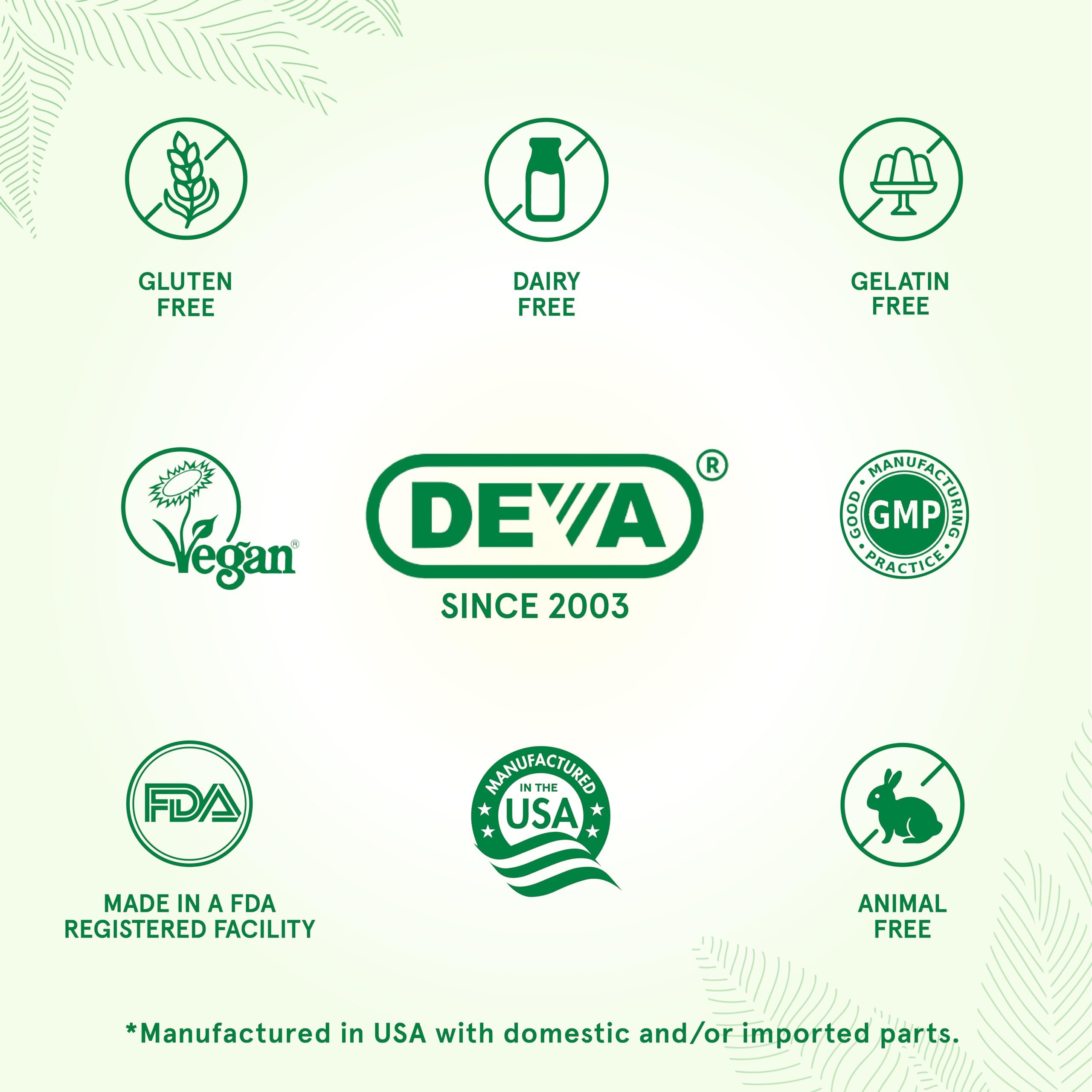 DEVA Vegan Liver Support Tablets 2-Pack - Proprietary Blend of 20 Herbs & Nutraceuticals, 90 Count Ea DEVA Au supplements