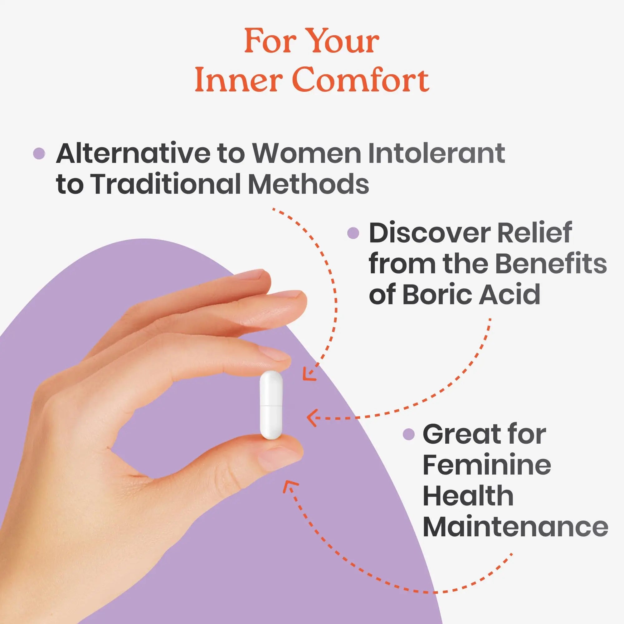NewLife Naturals - Medical Grade Boric Acid Vaginal Suppositories - 600mg - 100% Pure Womens pH Balance Pills - Yeast Infection, BV - 90 Capsules: Made in USA NewLife Naturals Au supplements