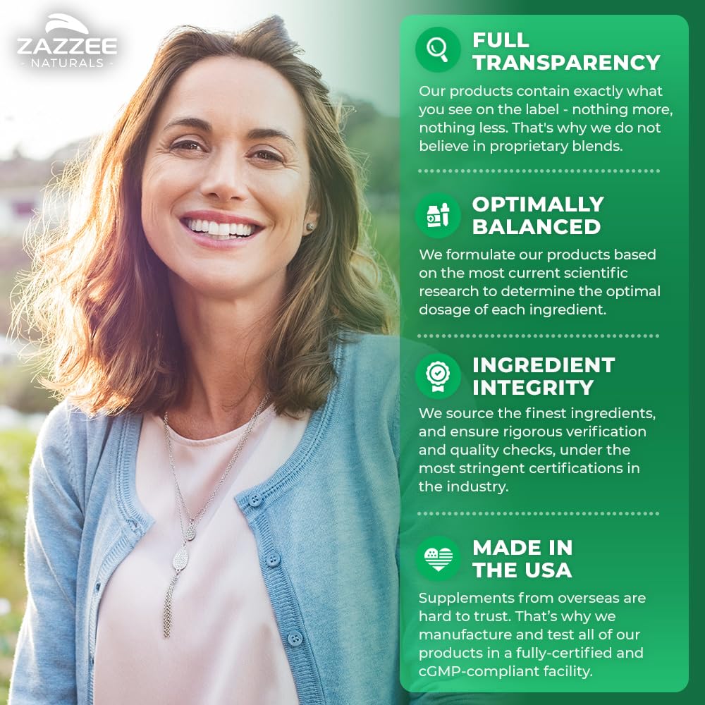 Zazzee USDA Organic Tart Cherry 10:1 Extract, 120 Vegan Capsules, 4 Month Supply, Montmorency Cherry, Daily Wellness Antioxidant Support, Organic Herbal Supplement, All-Natural, Non-GMO, Made in USA Zazzee Au supplements