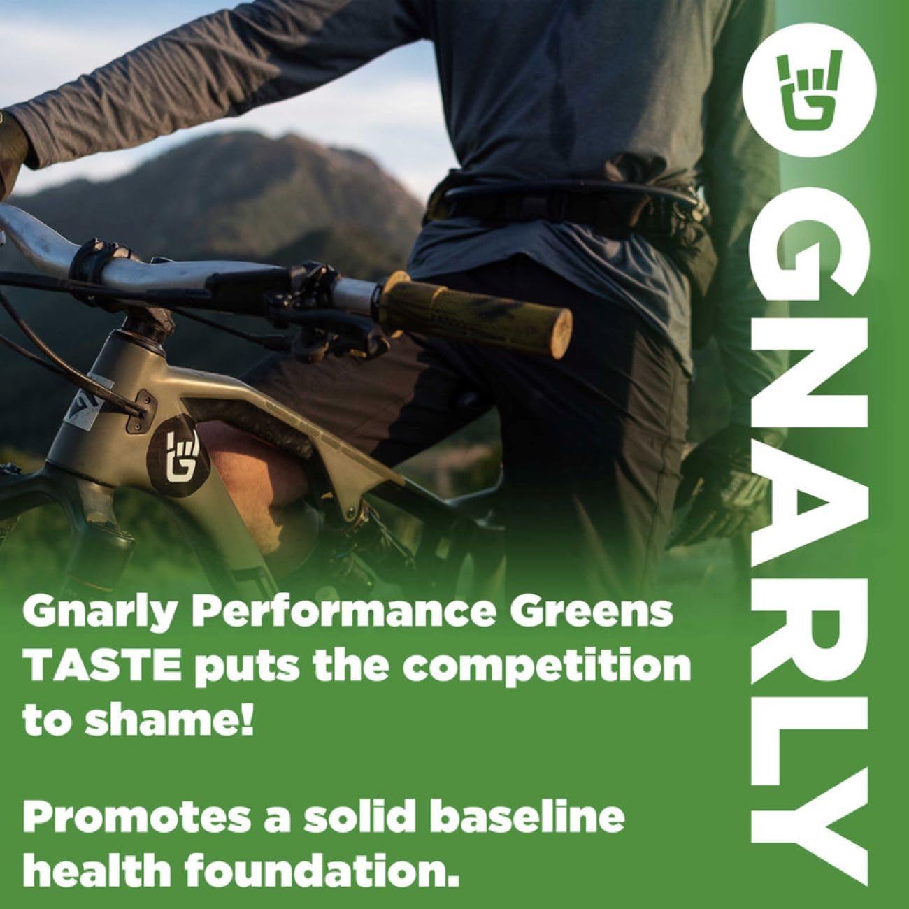 Gnarly Nutrition Greens Superfood Powder – Lemon Mint Performance Super Greens Powder – NSF Contents Certified – Organic, Probiotics & Essential Micronutrients - Lemon Mint, 11.64 oz Gnarly Nutrition Au supplements