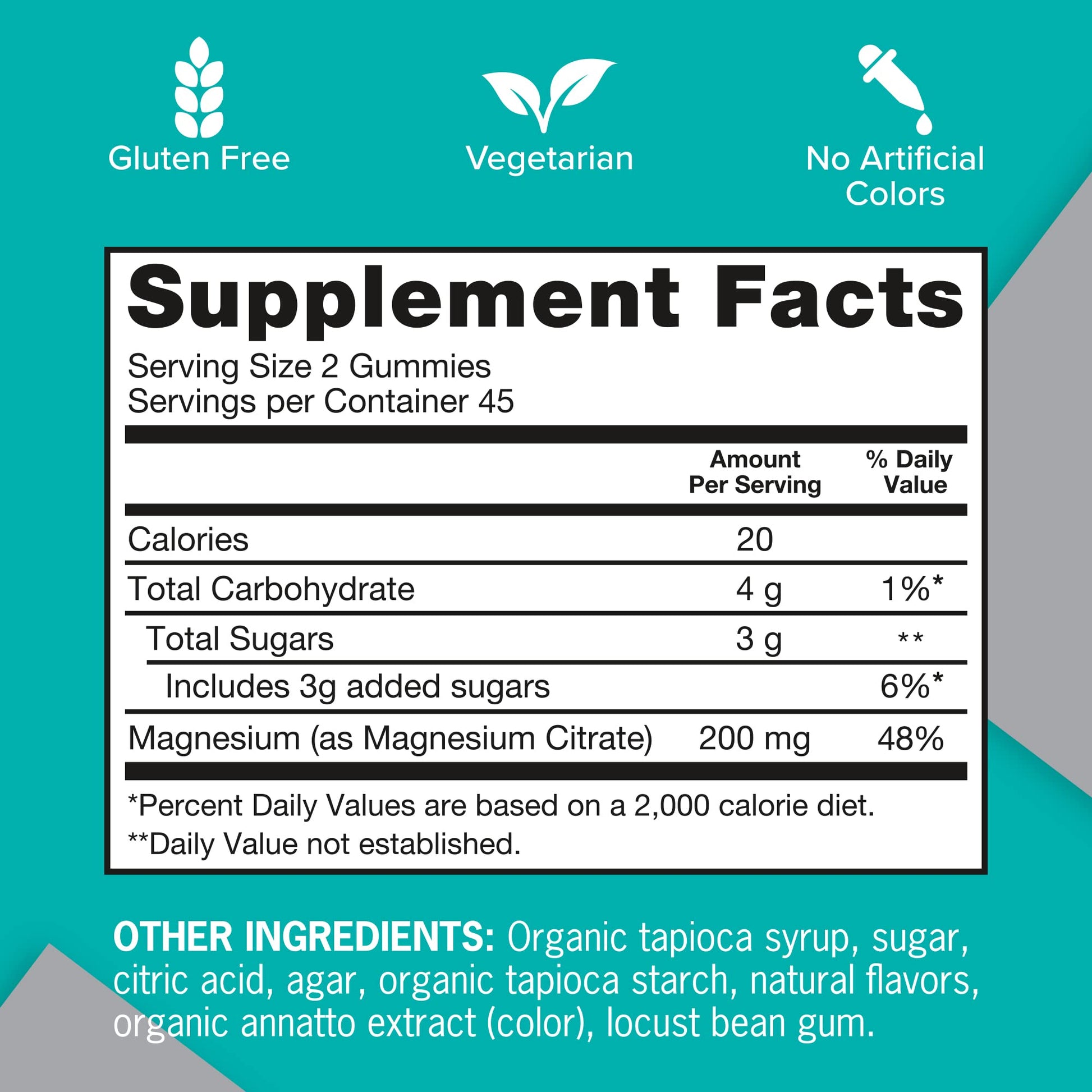 Qunol Magnesium Gummies for Adults, 200mg Elemental Magnesium (from 1,750mg Magnesium Citrate), High Absorption Magnesium Supplement, Supports Nerve, Bone and Muscle Health, Vegetarian, 90 Count Qunol Au supplements