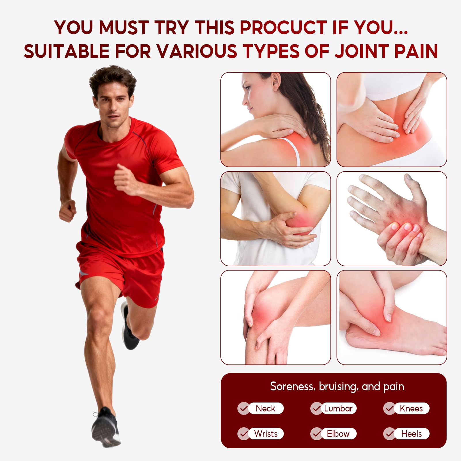 DoctorPro Soothing Massage Cream 80g Joint Relief Roll Muscle Comfort Non-Greasy Refreshing Formula for Knees, Lumbar, Neck, Back,Shoulders, Hands, and Feet, Menthol Gel DoctorPro Au supplements