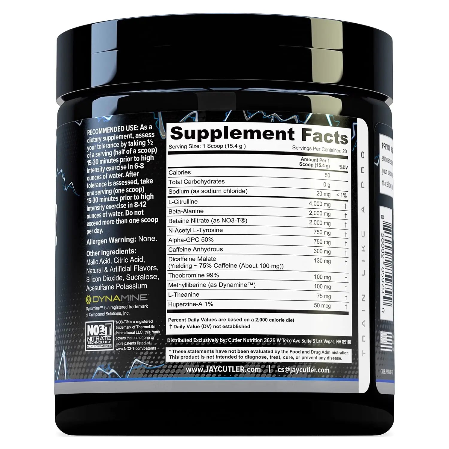 Cutler Nutrition High Stim Pre Workout Powder Prevail Rush Preworkout for Men & Women Cutler Nutrition Au supplements