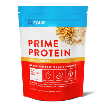 Equip Foods Prime Protein - Grass Fed Beef Protein Powder Isolate - Paleo and Keto Friendly Equip Au supplements