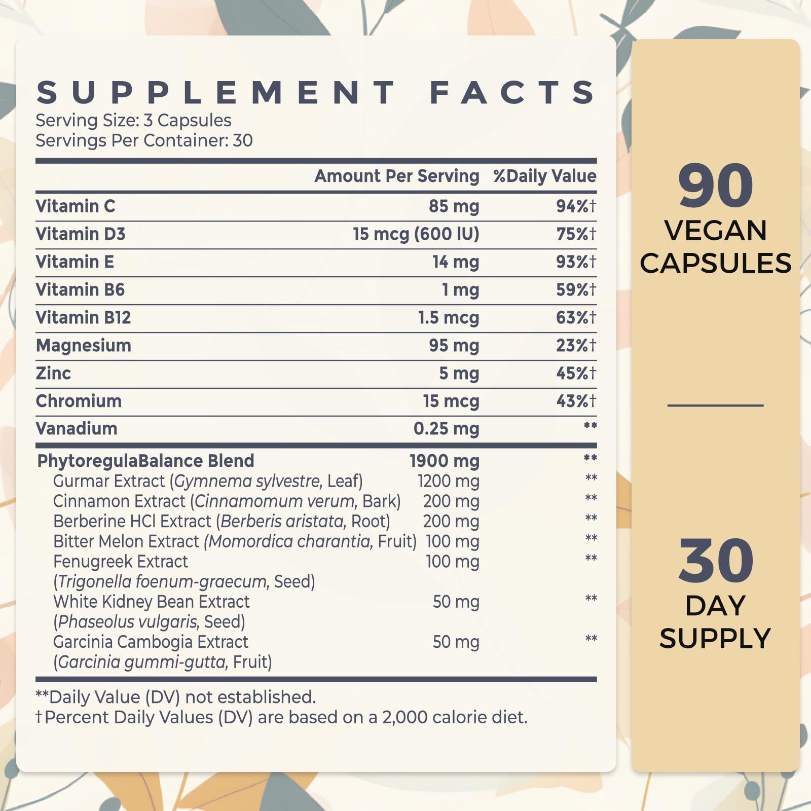 Sundhedsliv 16 in 1 Blxxd Sugr Effective Gymnema Sylvestre Supplement 2100MG | with Berberine, Cinnamon, Bitter Melon | Vitamins, Magnesium & Chromium | 2Pack Sundhedsliv Au supplements