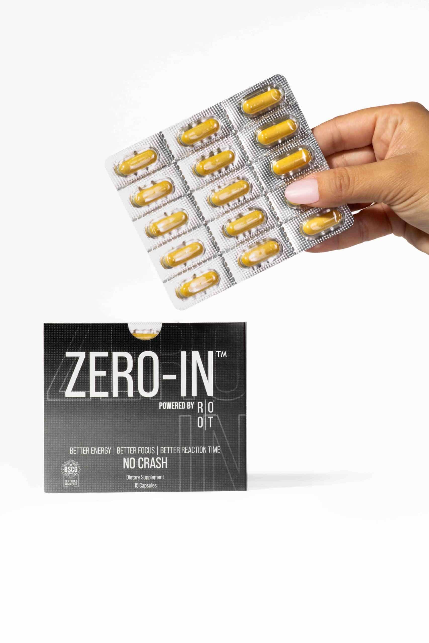 THEROOTBRANDS Root Wellness Zero-in by Dr. Rahm - Combination of Turmeric, Pine Bark Extract - 15 Capsules THEROOTBRANDS Au supplements