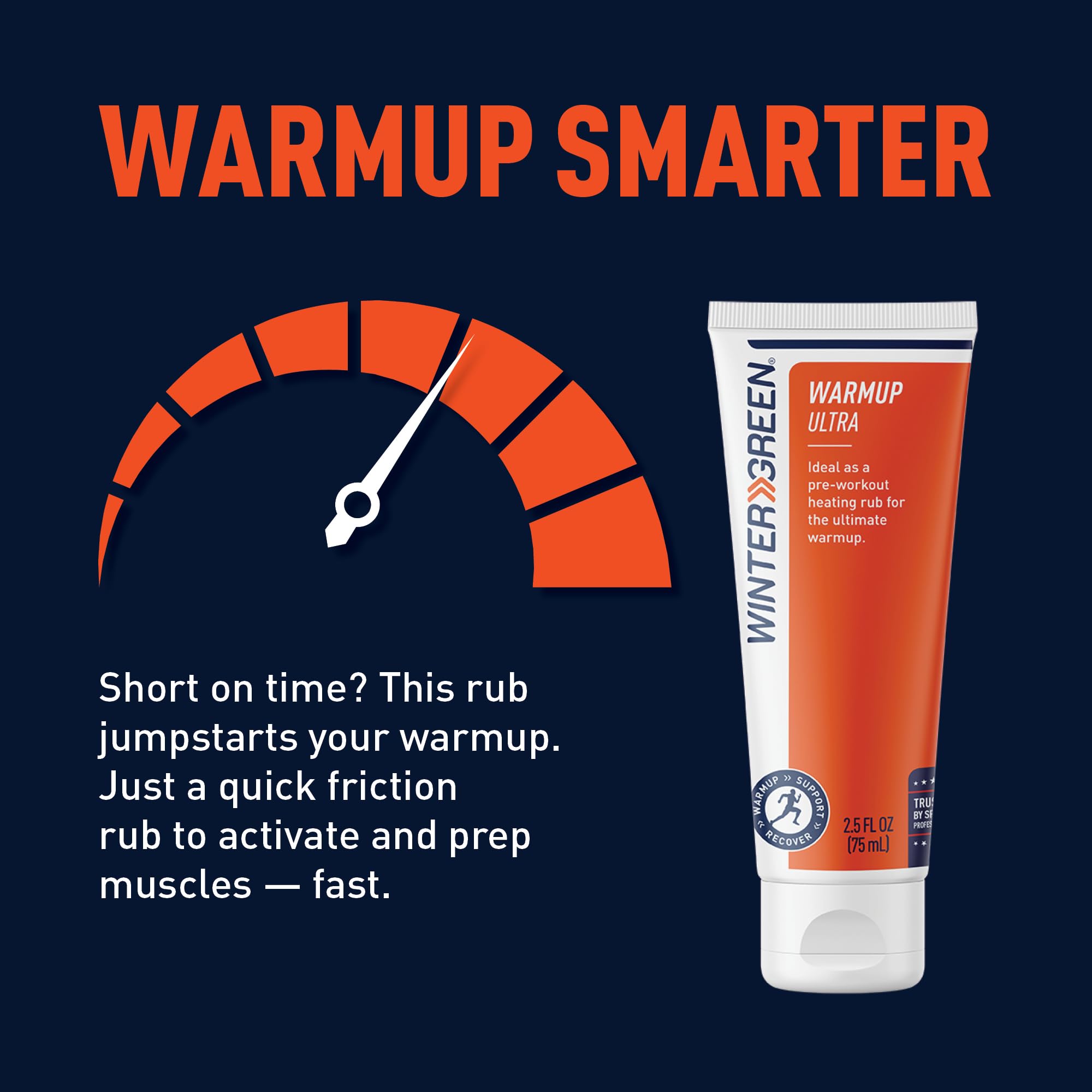 Wintergreen Muscle Warmup Lotion, 2.5 oz – Pre-Workout Heating Rub with Menthol and Capsicum, Heats and Relaxes Before Training, Body Gel for Athletes Wintergreen Au supplements