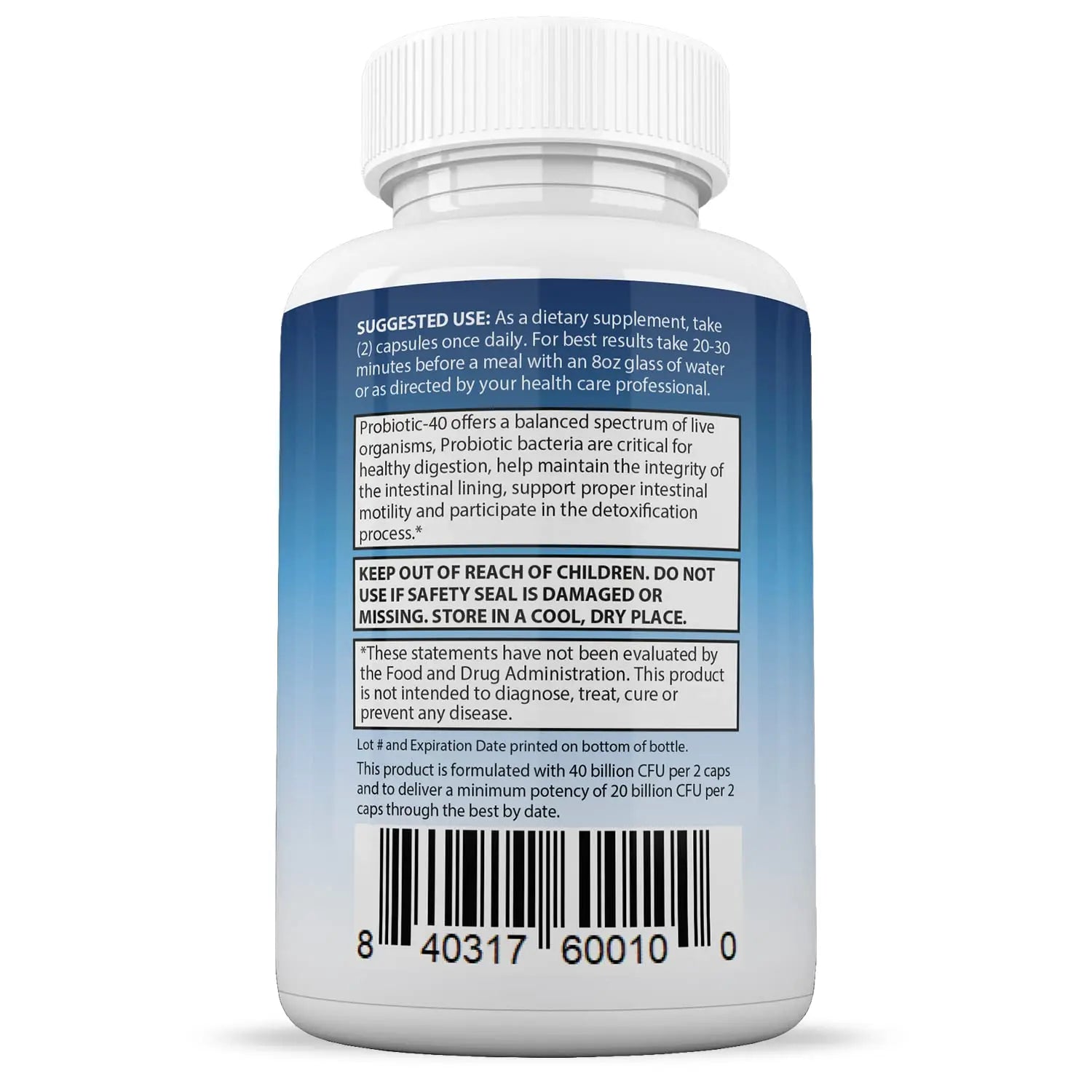 Justified Laboratories (3 Pack) Fungus Defend Max Pills 40 Billion CFU Probiotic 180 Capsules Justified Laboratories Au supplements
