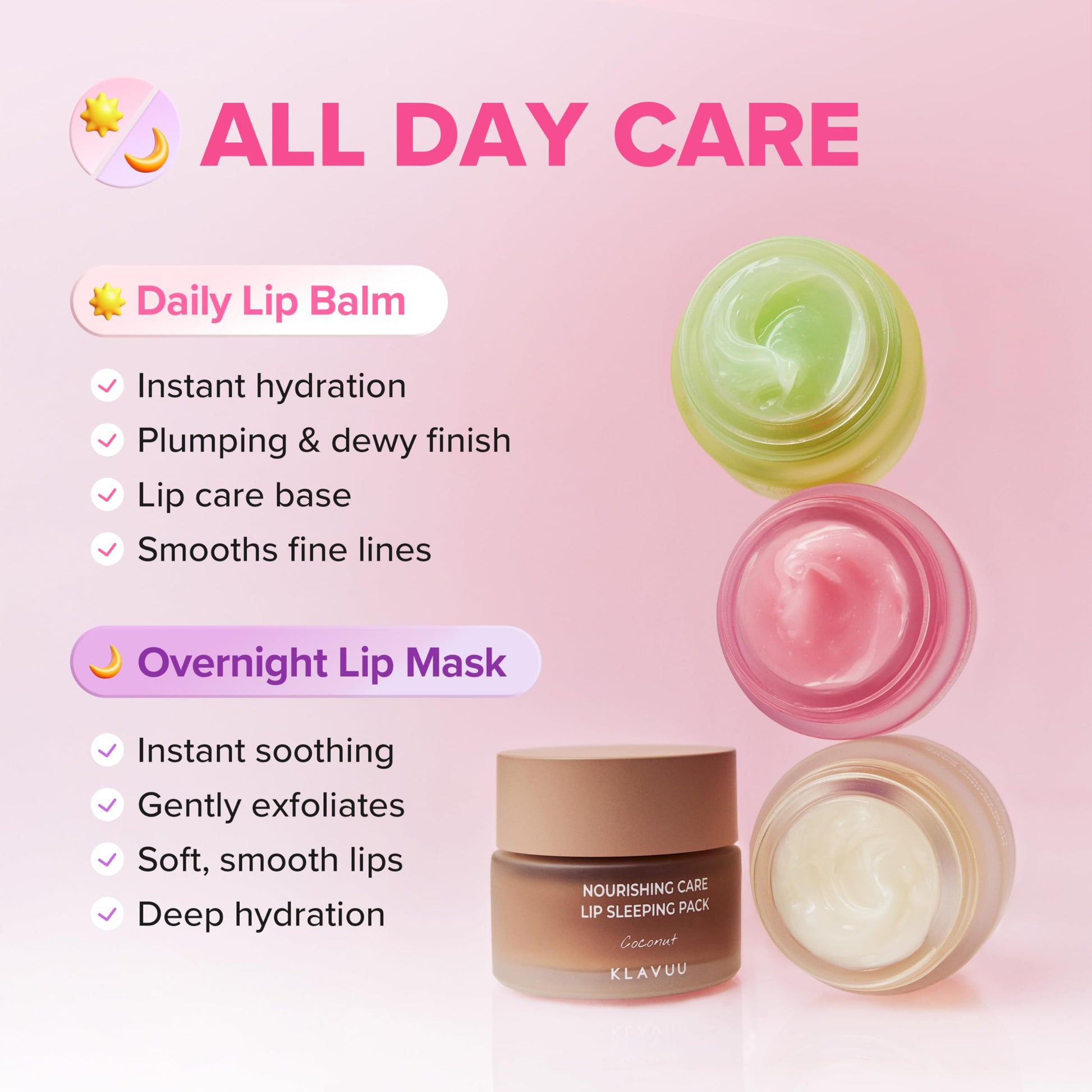 Klavuu Lip Mask Sleeping Pack (0.7oz) – Overnight Deep Hydrating Korean Lip Balm Treatment for Very Dry, Chapped Lips | Lip Lightening & Plumping with Instant Hydration | Gentle Exfoliating (Berry) KLAVUU Au supplements