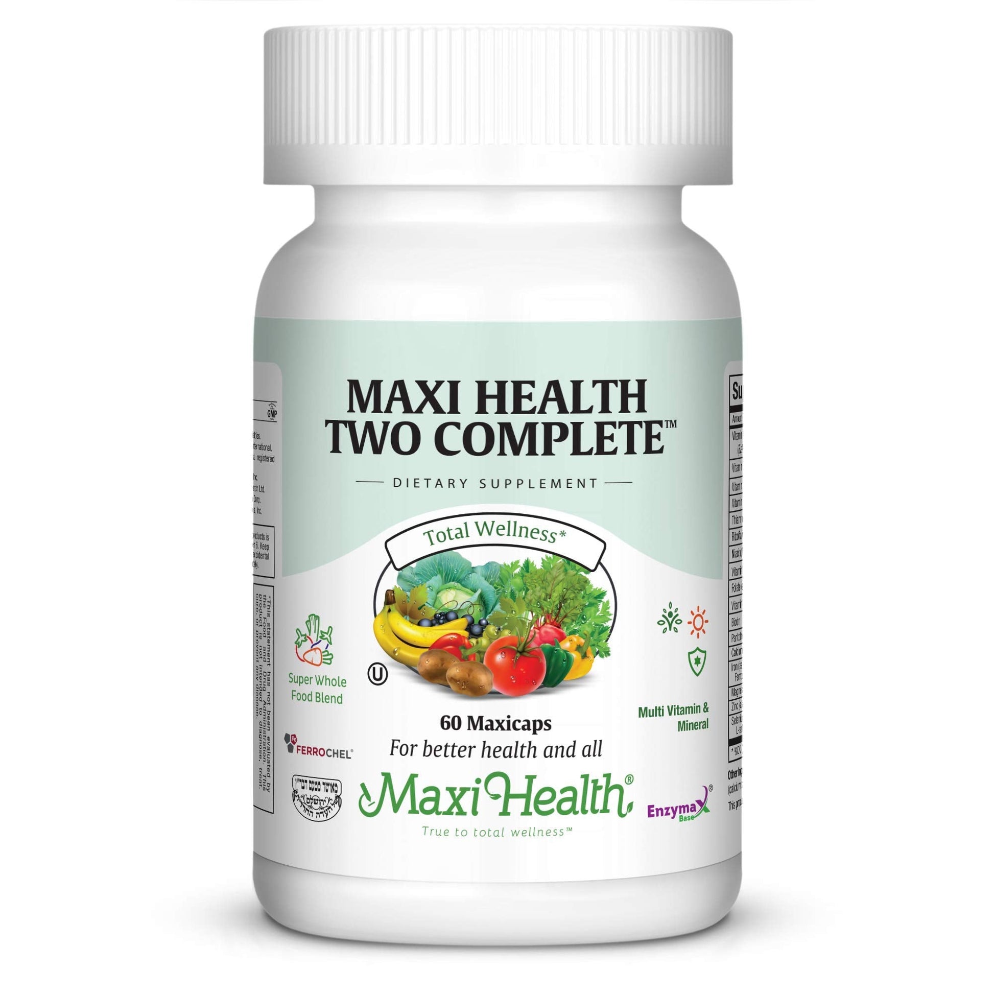 Maxi Health Multivitamin for Women & Men – Vitamin and Mineral Supplements for Energy and Wellness Support – Kosher Vitamins and Minerals Supplement – 60 Multivitamin Capsules Maxi Health Au supplements
