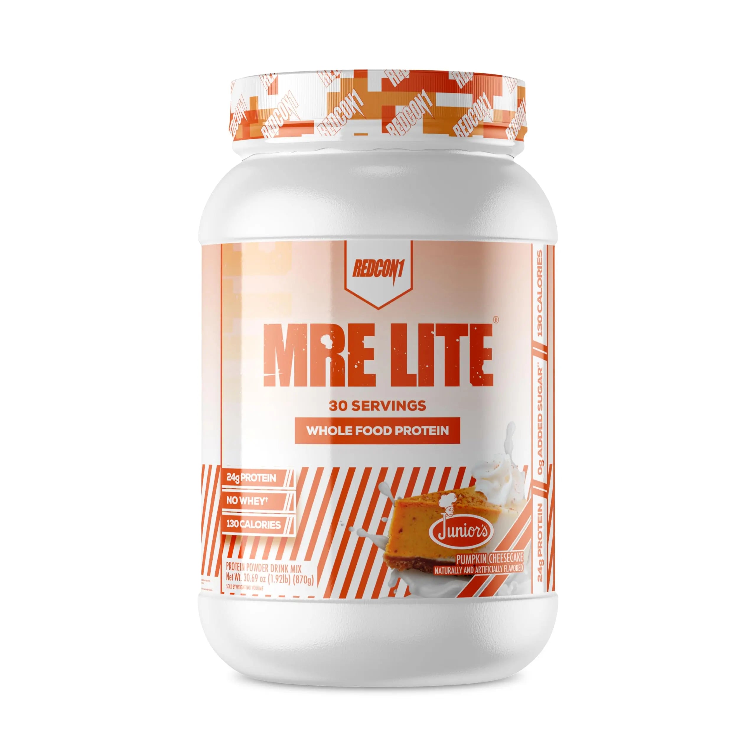 REDCON1 MRE Lite Whole Food Protein Powder, Juniors, Pumpkin Cheesecake - Low Carb REDCON1 Au supplements