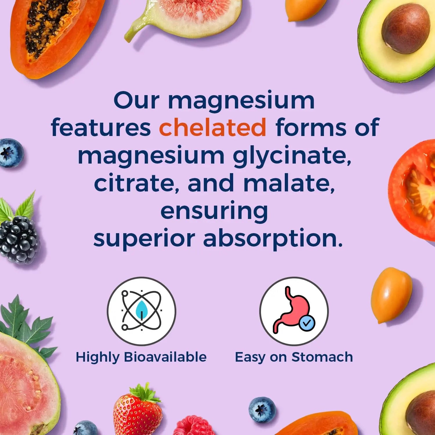 Vitalitown Magnesium Complex | Chelated Easily Absorbed Magnesium Glycinate Citrate Malate | Buffered | 210mg Elemental Mag | Sleep, Nerve, Digestion, Energy | Non-GMO 240 Veg Caps Vitalitown Au supplements