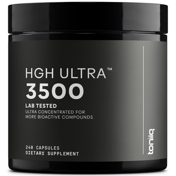 HGH Supplements for Men & Women (240 Count) 3,550mg+ Support Muscle Growth & Healthy Levels of Human Growth Hormone for Men, with High-Purity Arginine, Ornithine, Lysine, Tribulus, and Ashwagandha TQ Toniiq Au supplements